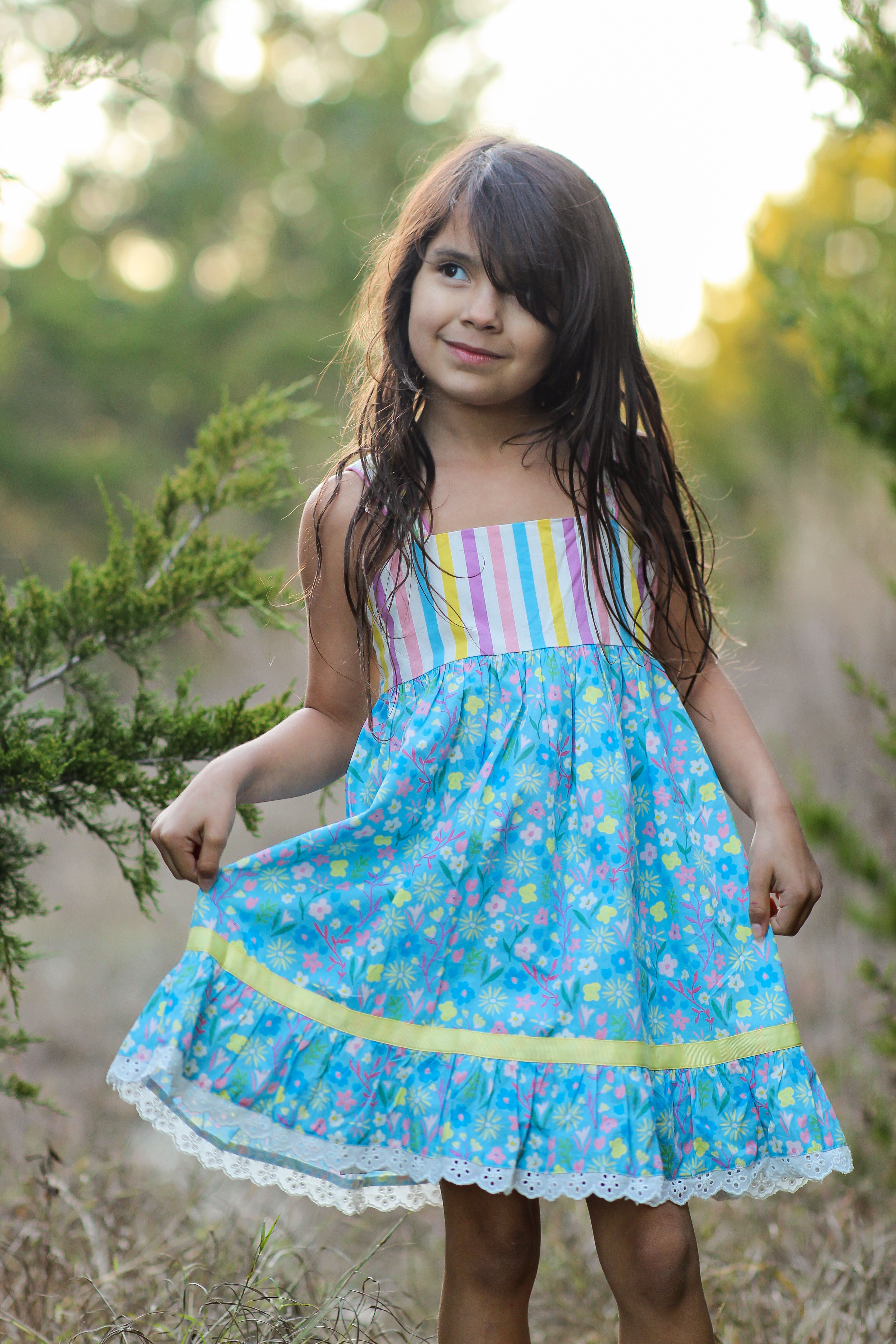 Joyful Jamboree Eyelet Dress