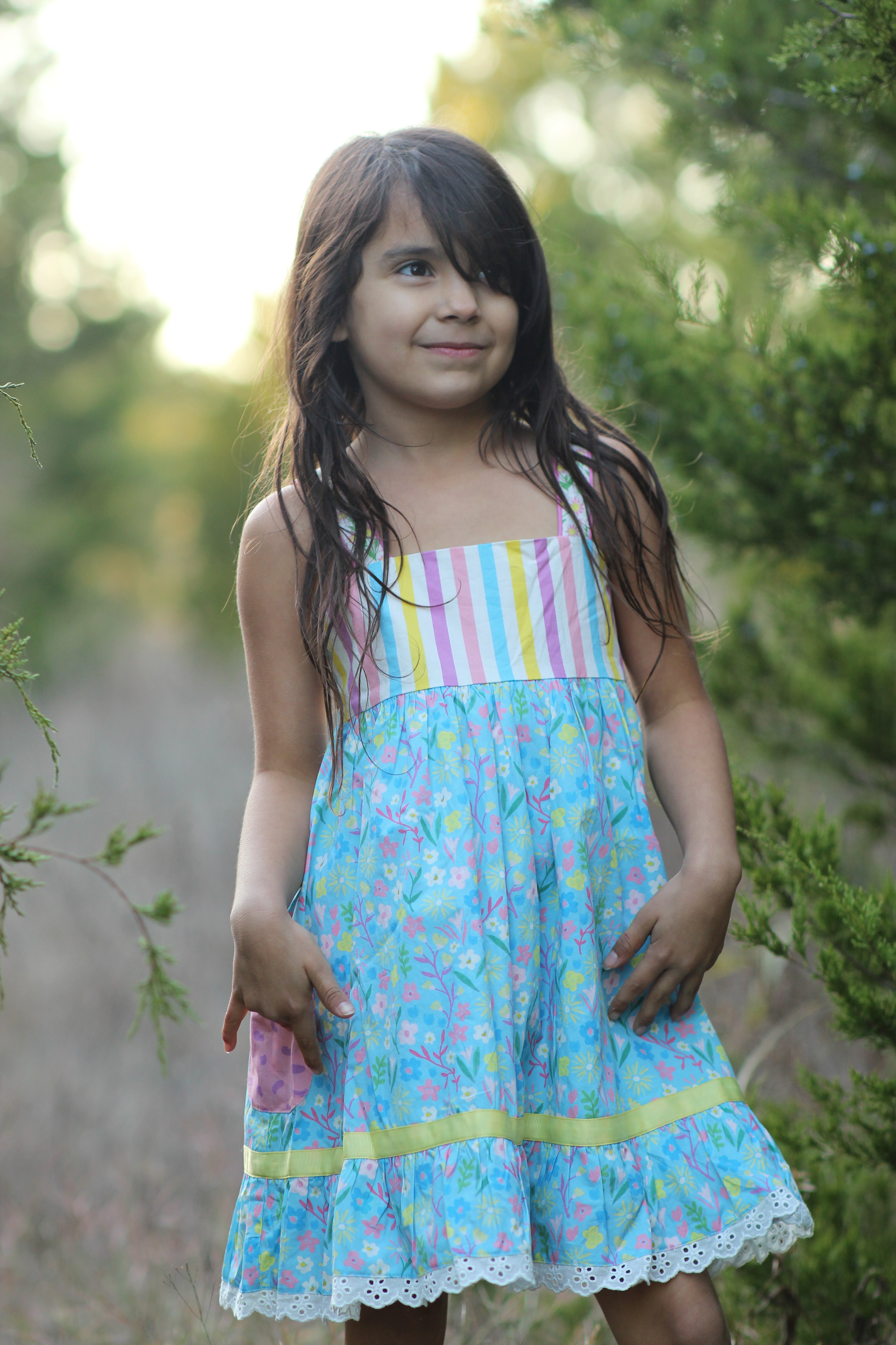Joyful Jamboree Eyelet Dress