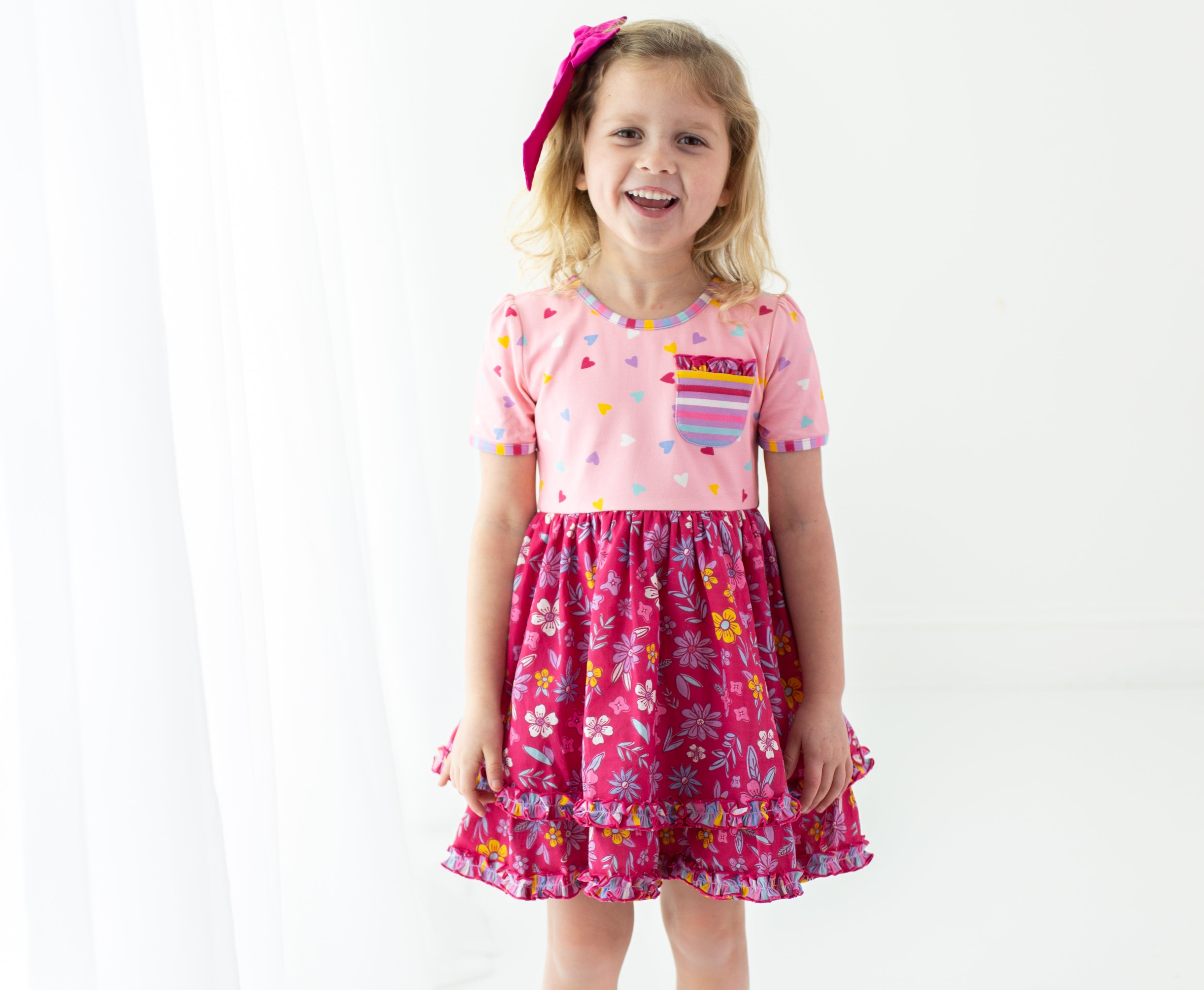 Spread The Love Double Ruffle Dress