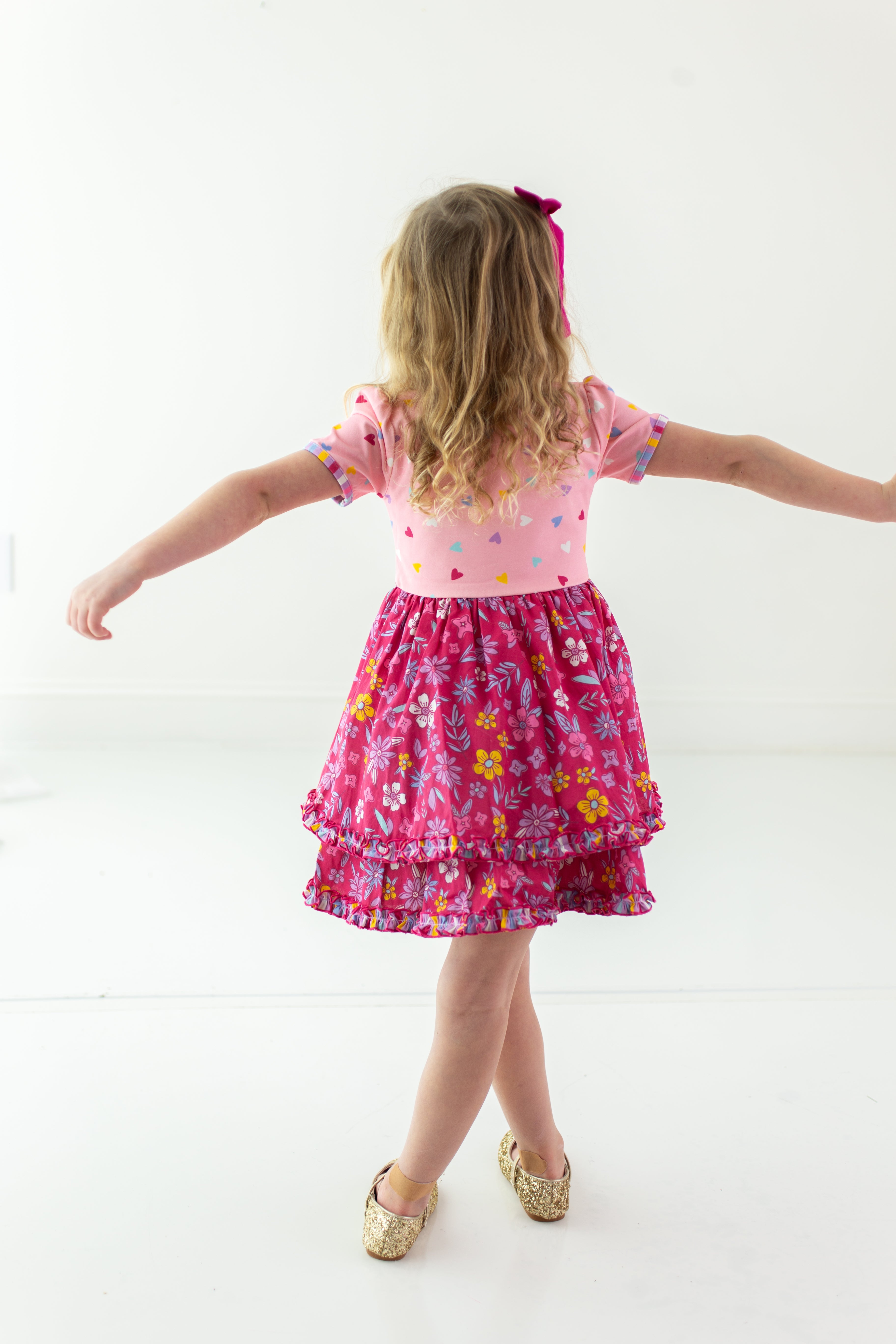 Spread The Love Double Ruffle Dress