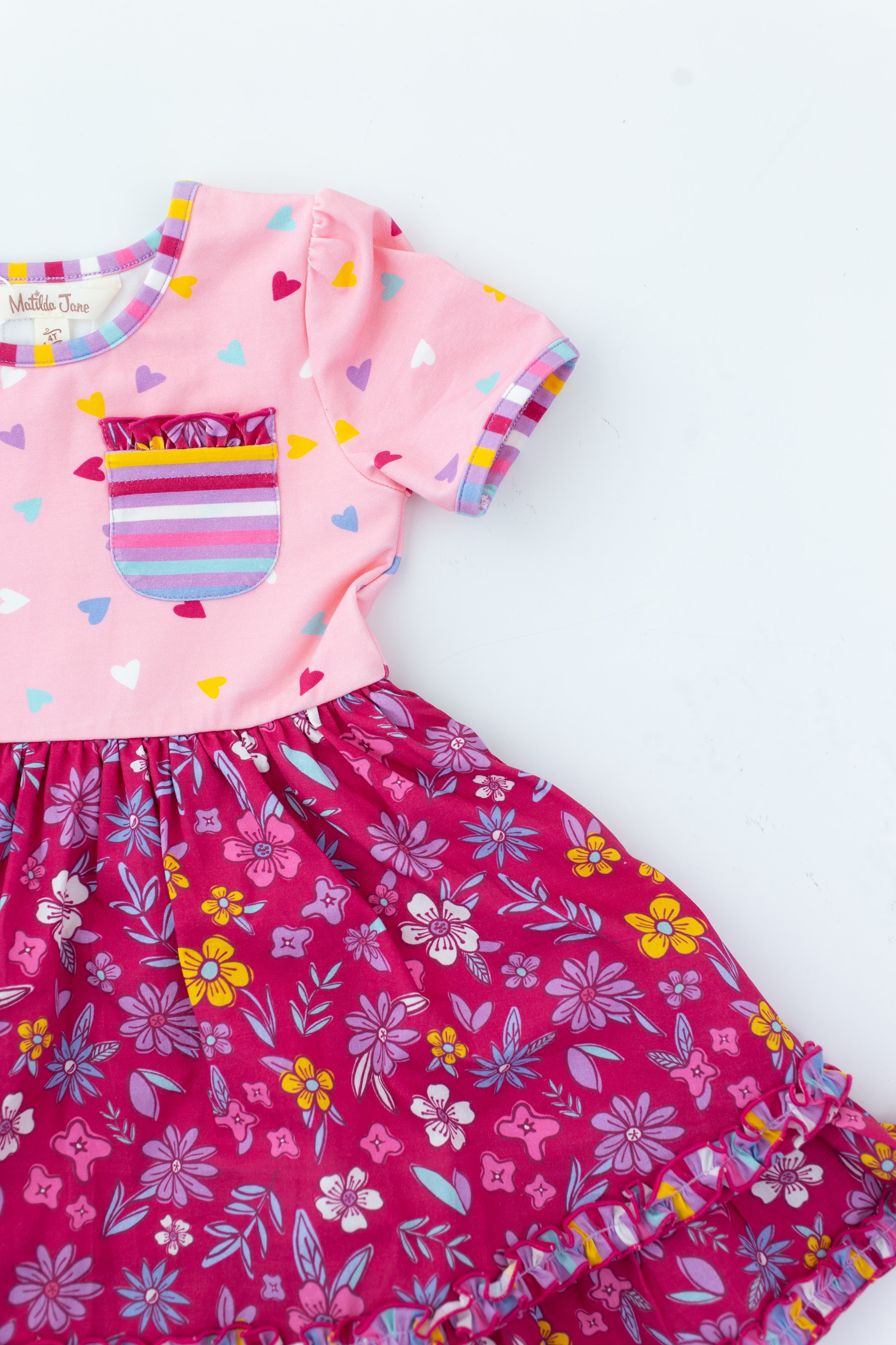 Spread The Love Double Ruffle Dress