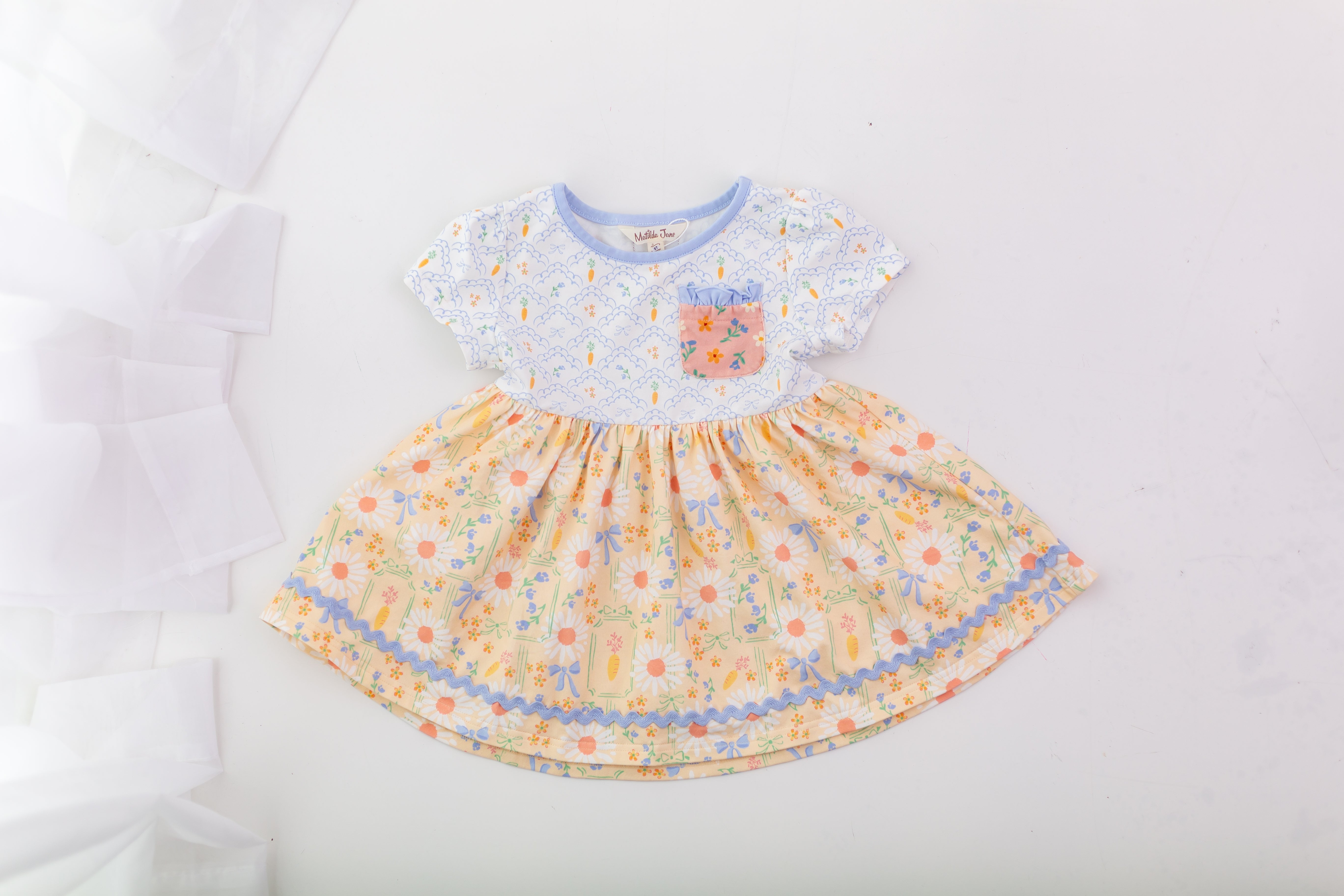 Blue Skies & Buttercups Knit Top