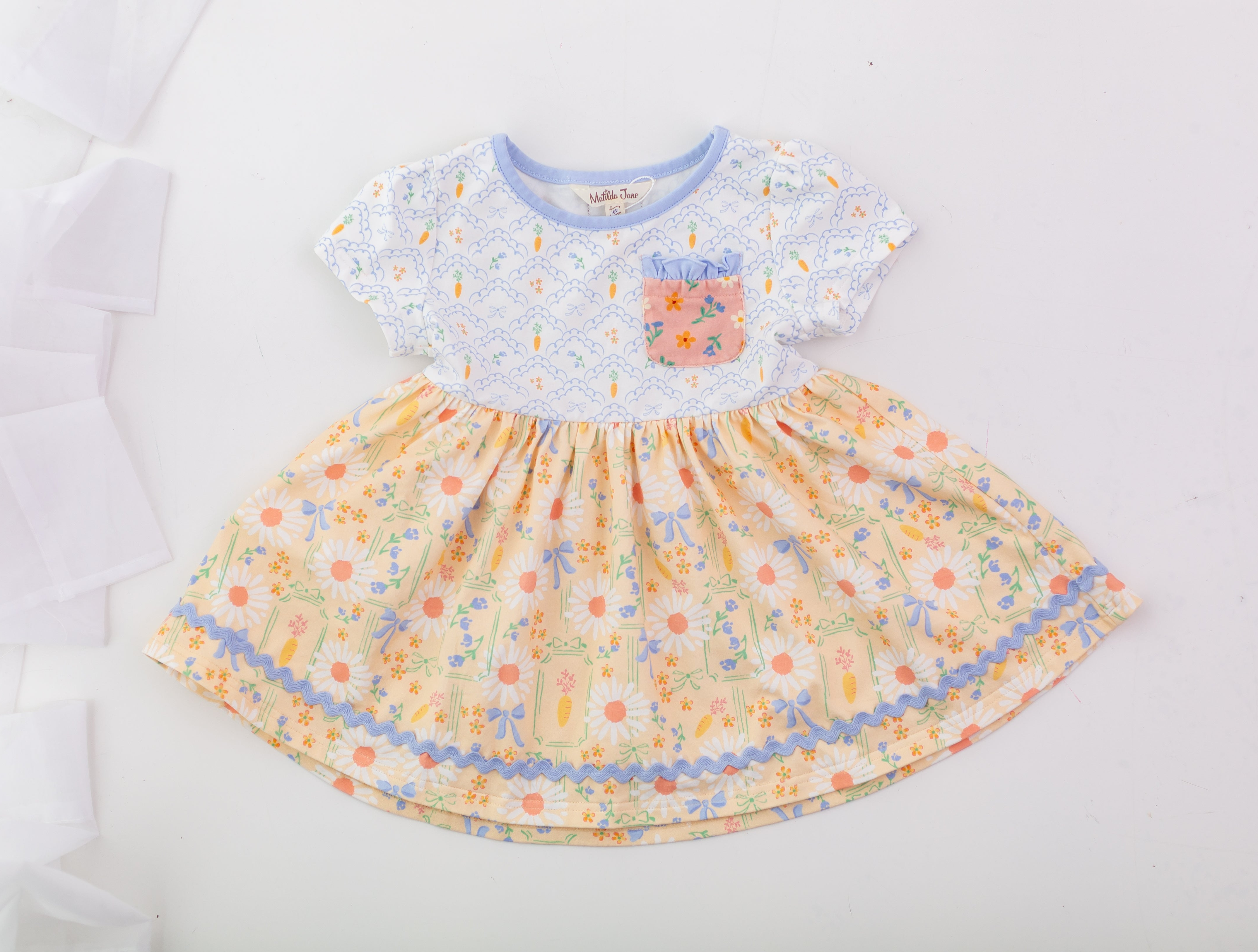 Blue Skies & Buttercups Knit Top