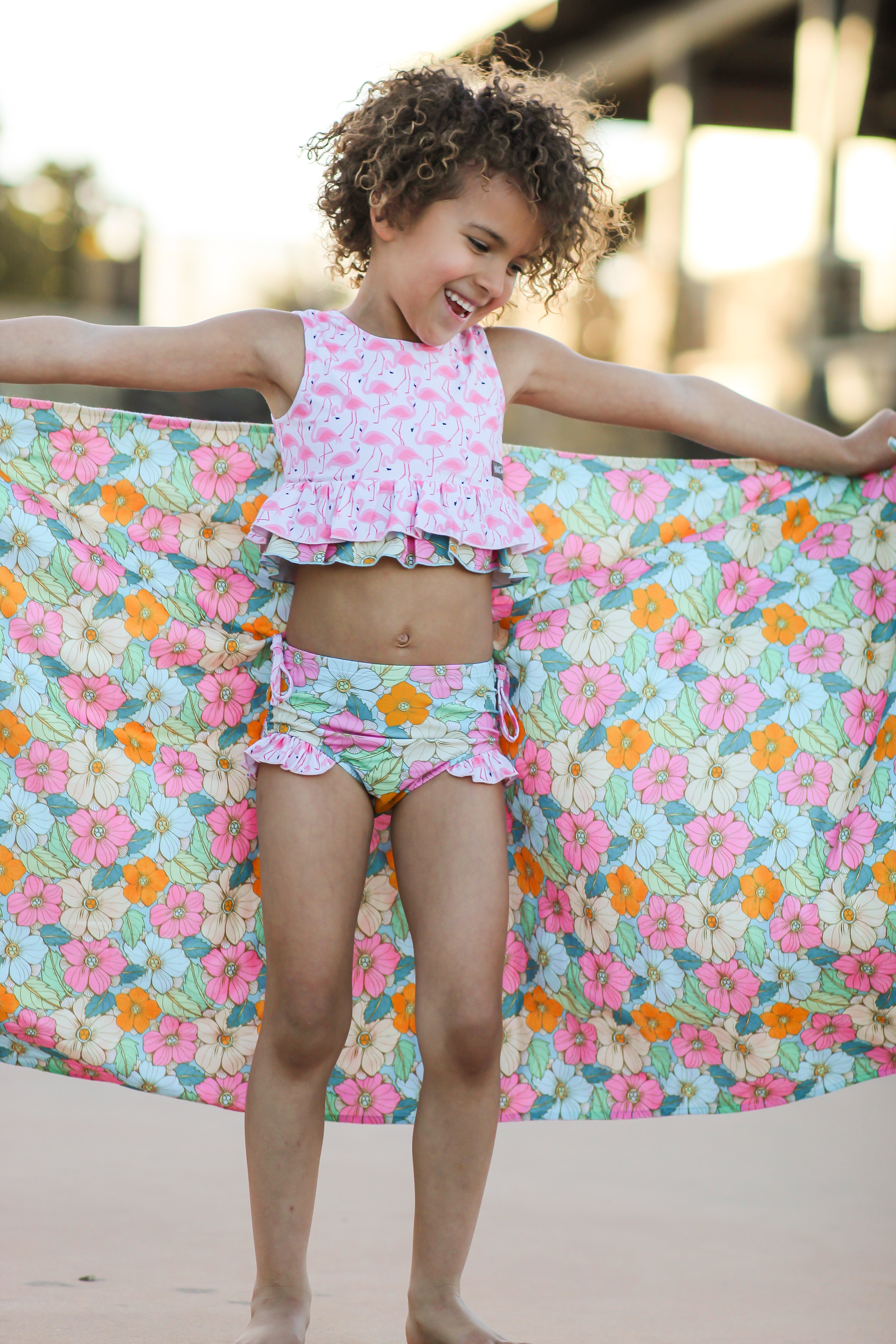 Tankini Swimsuit | Flamingo Fiesta (Pre-Order)