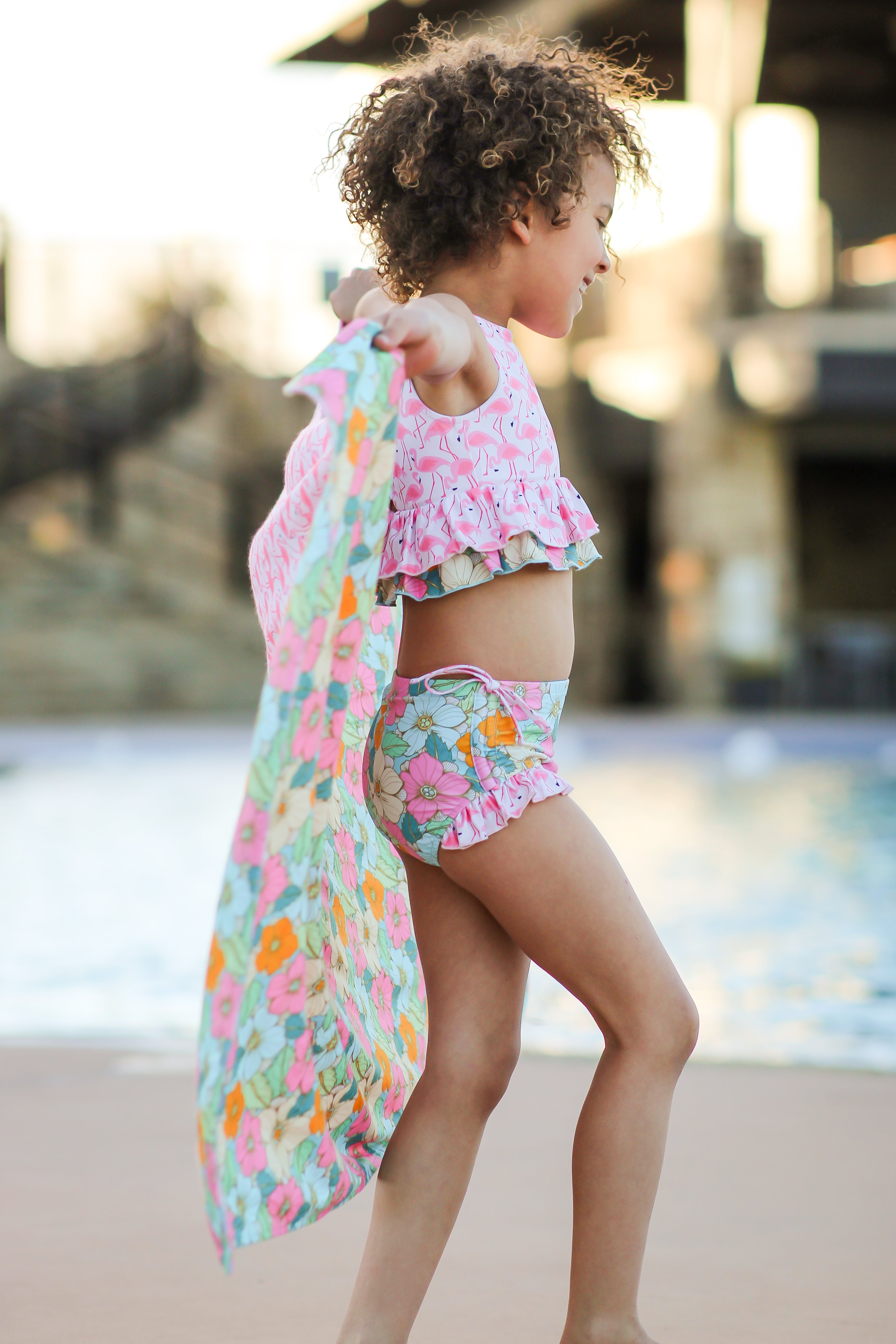 Tankini Swimsuit | Flamingo Fiesta (Pre-Order)