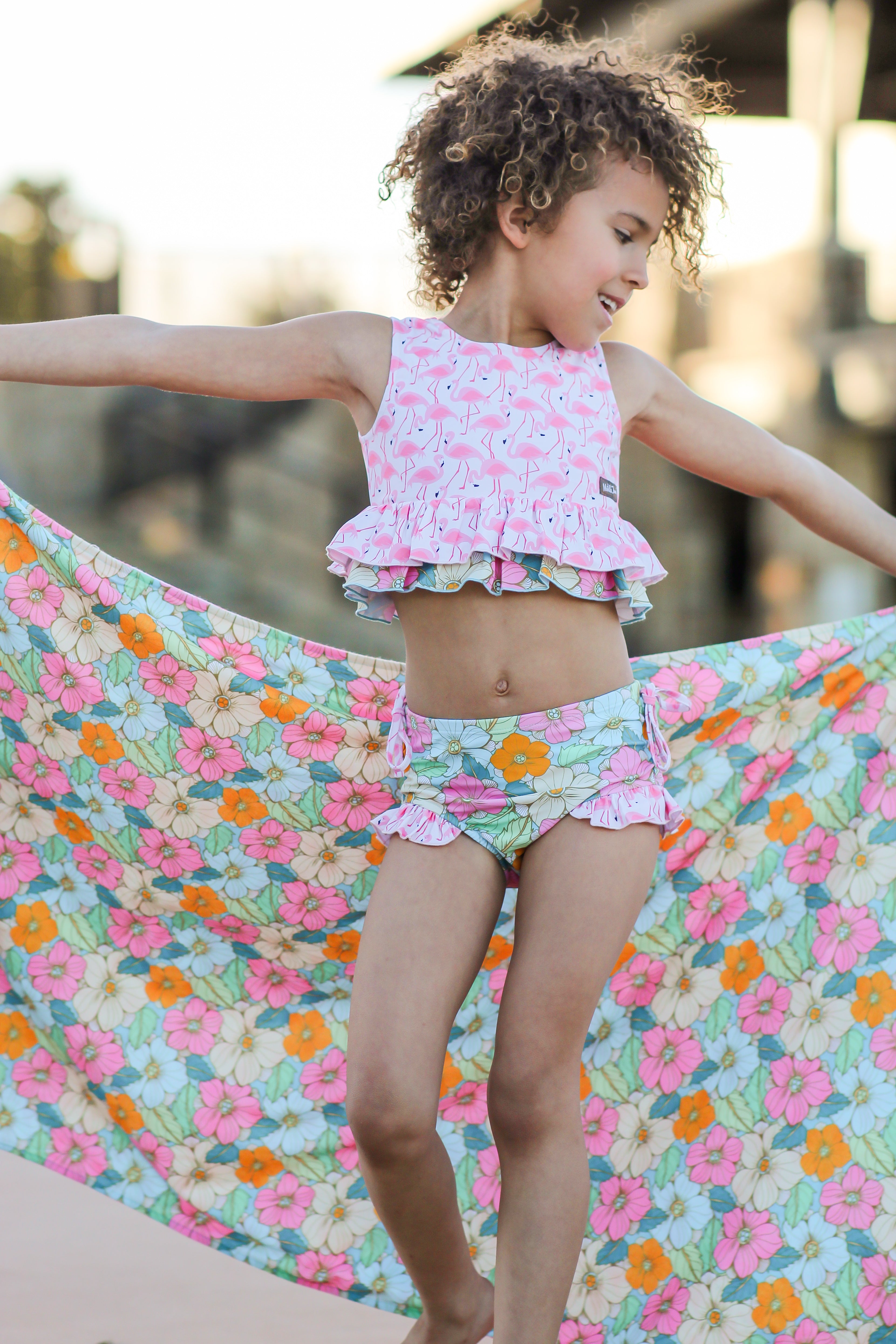 Tankini Swimsuit | Flamingo Fiesta (Pre-Order)