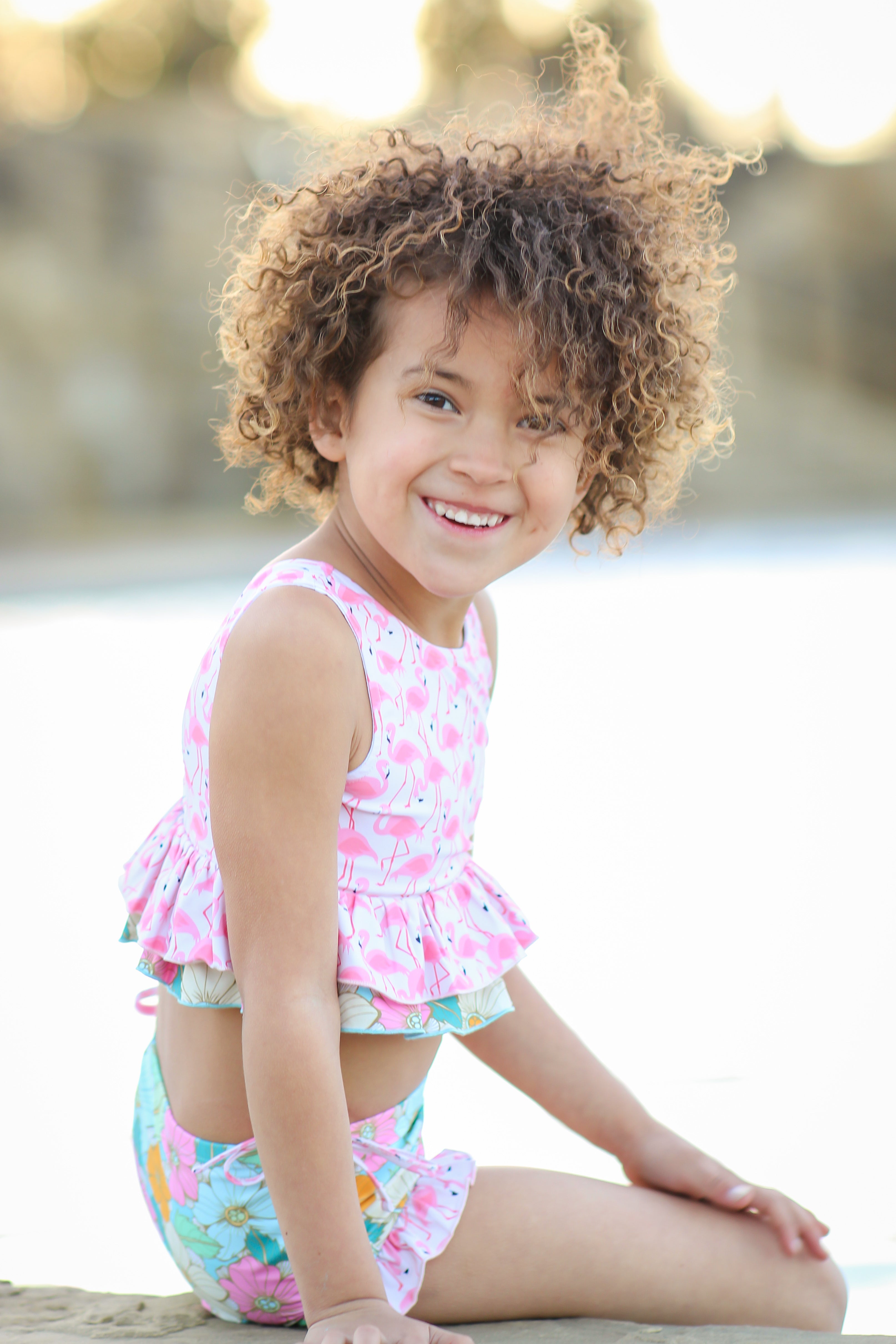 Tankini Swimsuit | Flamingo Fiesta (Pre-Order)