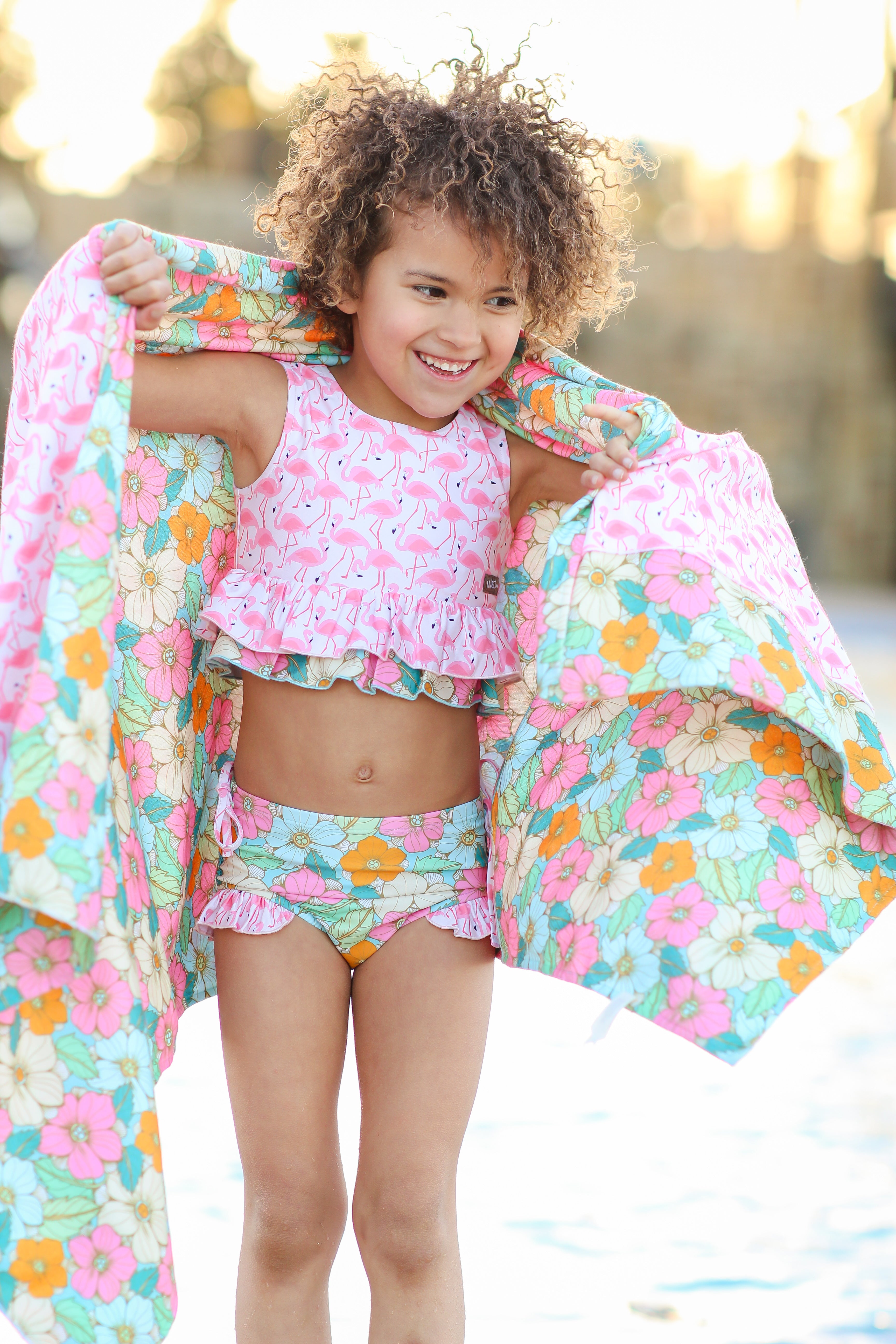 Tankini Swimsuit | Flamingo Fiesta (Pre-Order)