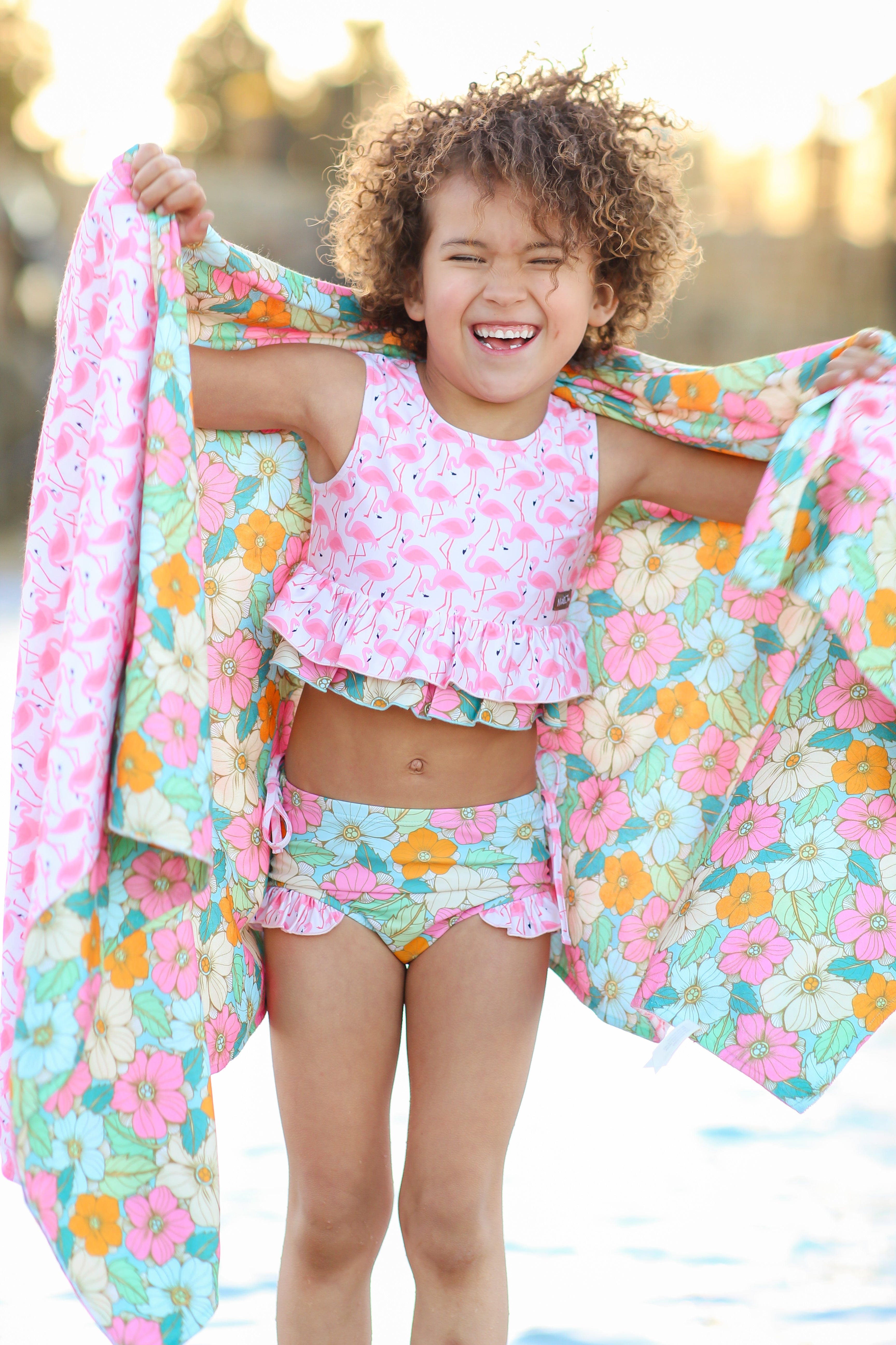 Tankini Swimsuit | Flamingo Fiesta (Pre-Order)