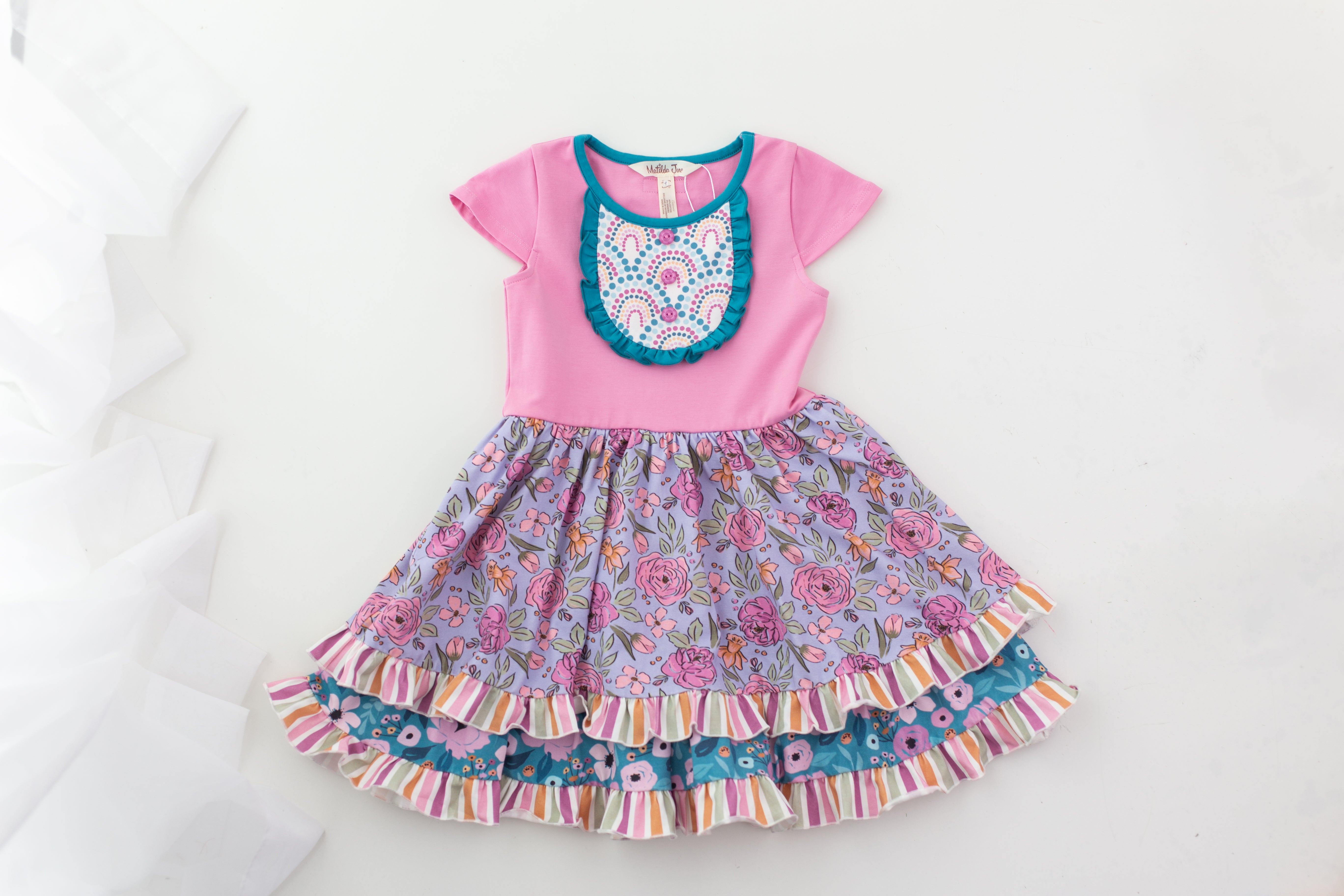 Live in Lavender Bib Dress