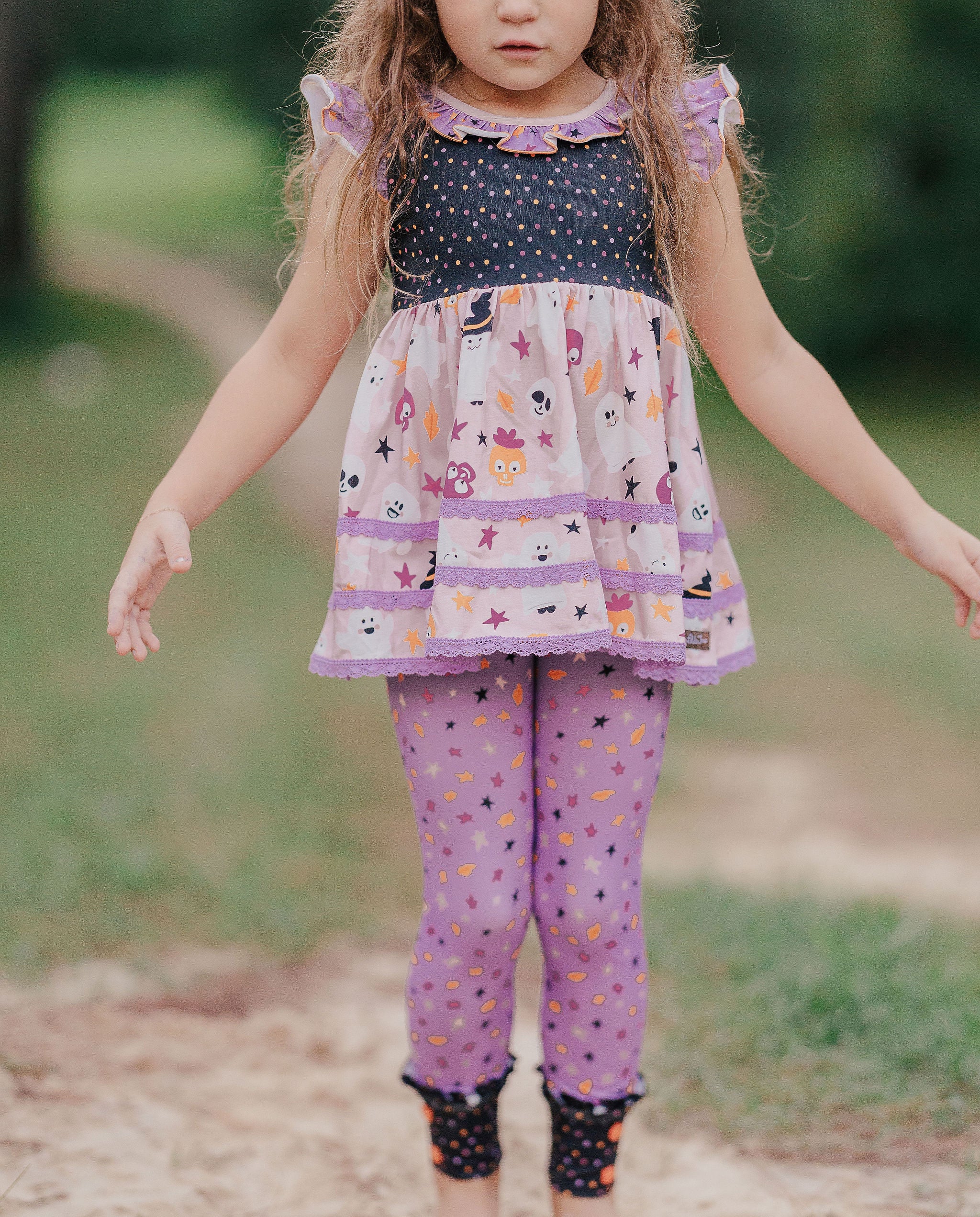Boogie Woogie Monsters Lace Top