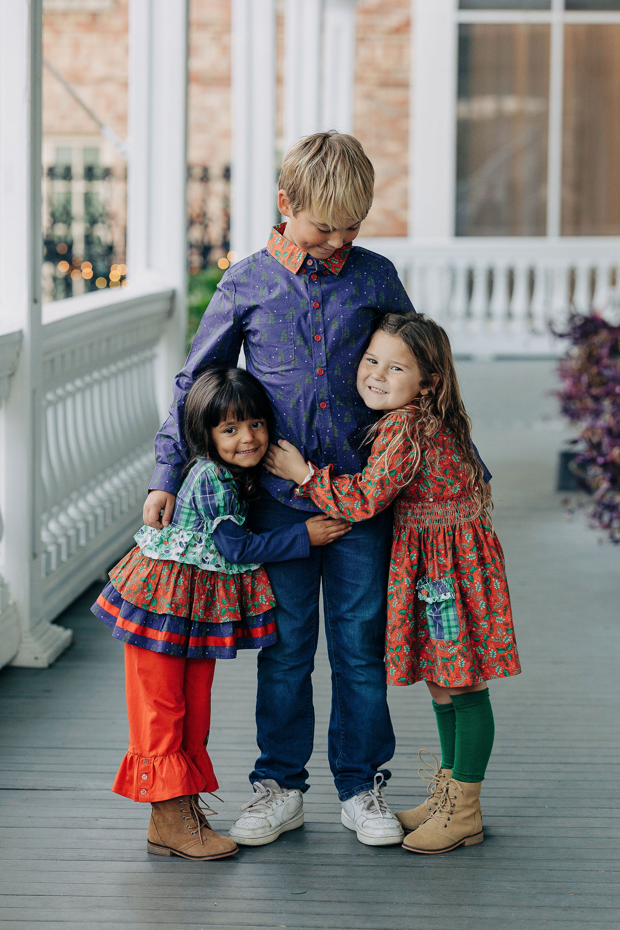 Festive Little Wonders Tiered Tunic