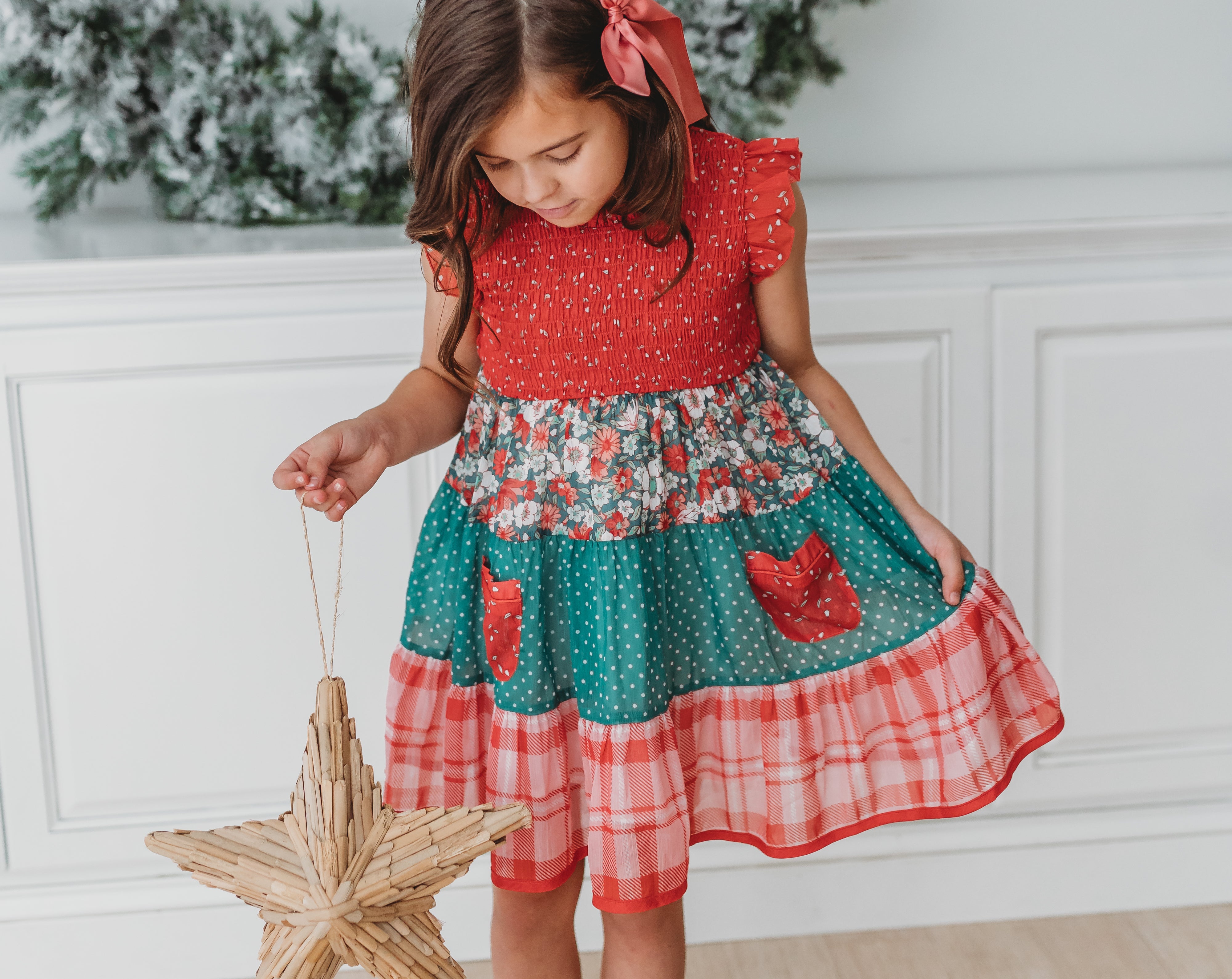 Holiday Heirloom Shimmer Dress