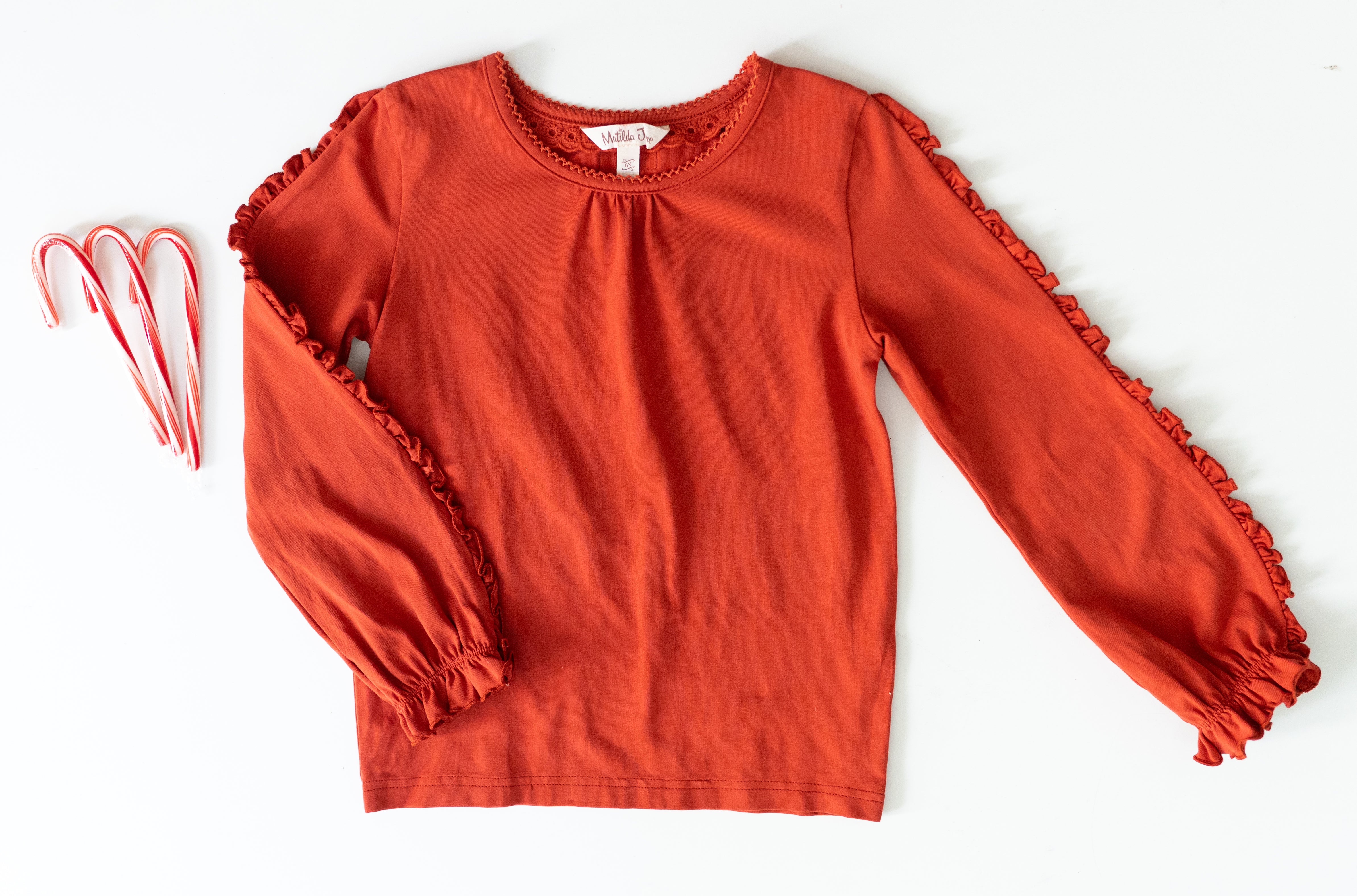 Holly Berry Ruffle Tee