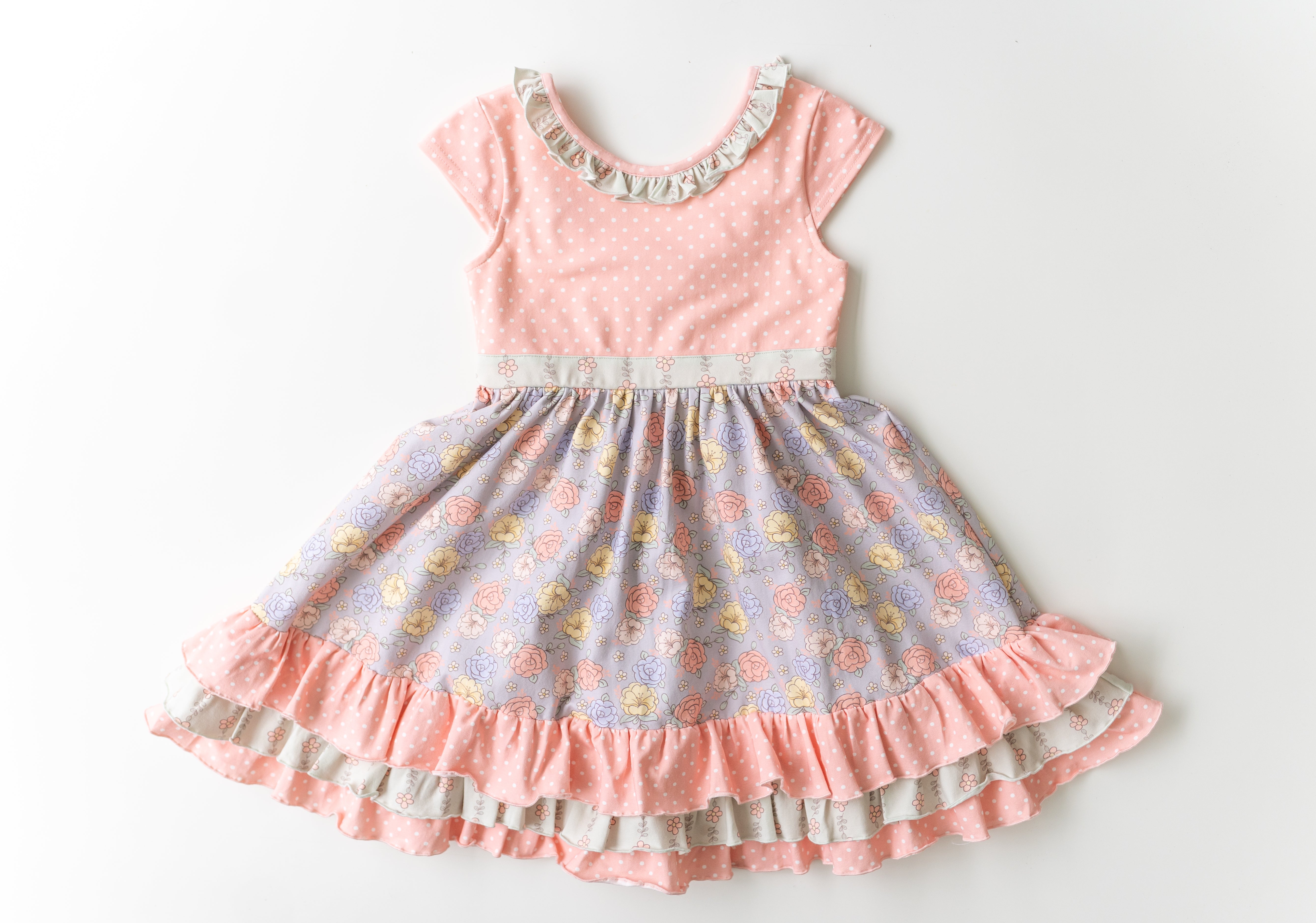 Petal Parade Ruffle Dress