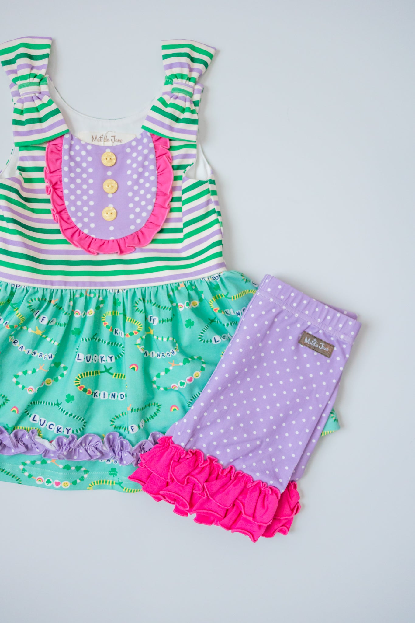 Lucky Dots Ruffle Shorties