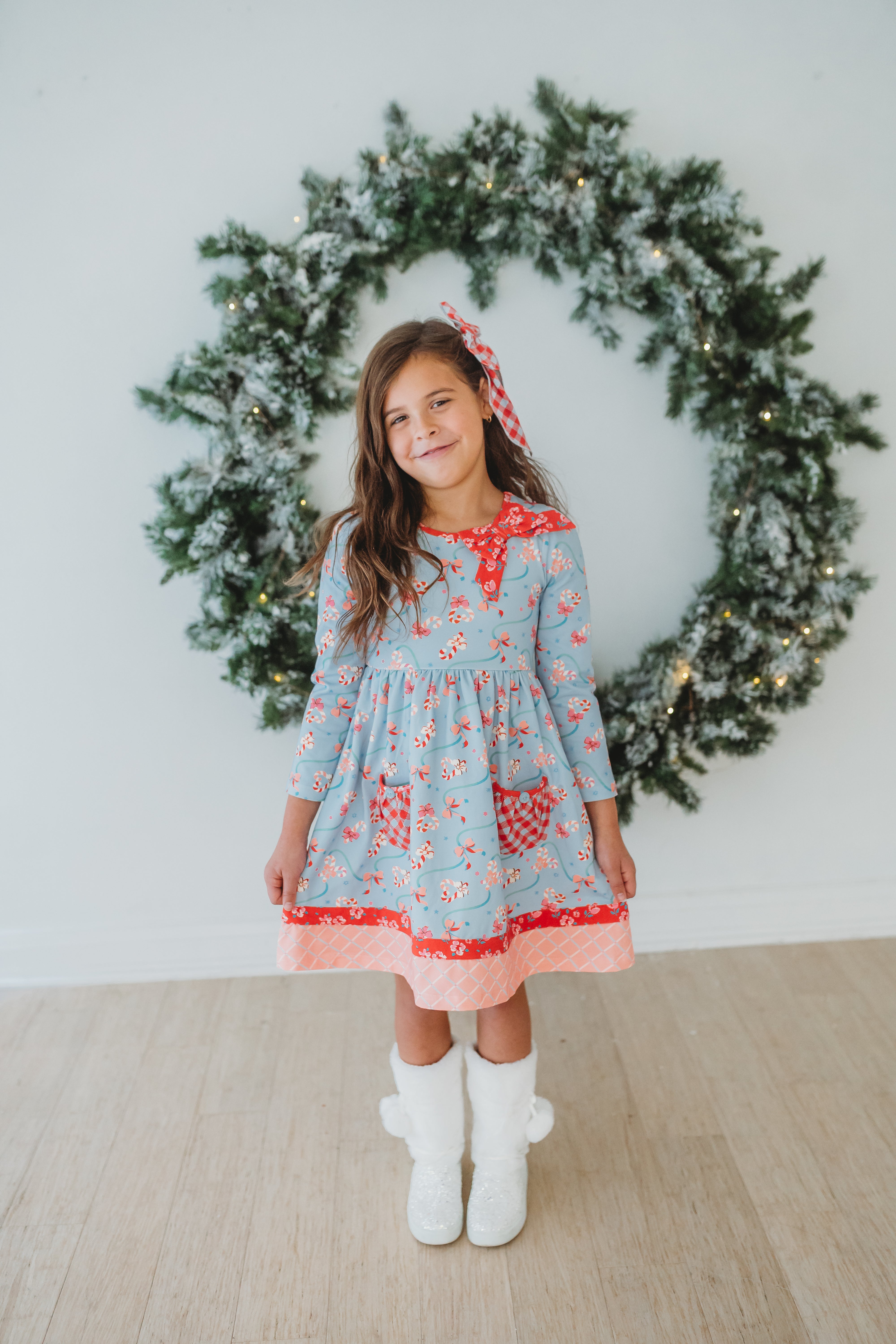 Candy Cane Lane Lap Dress (Pre-Order)