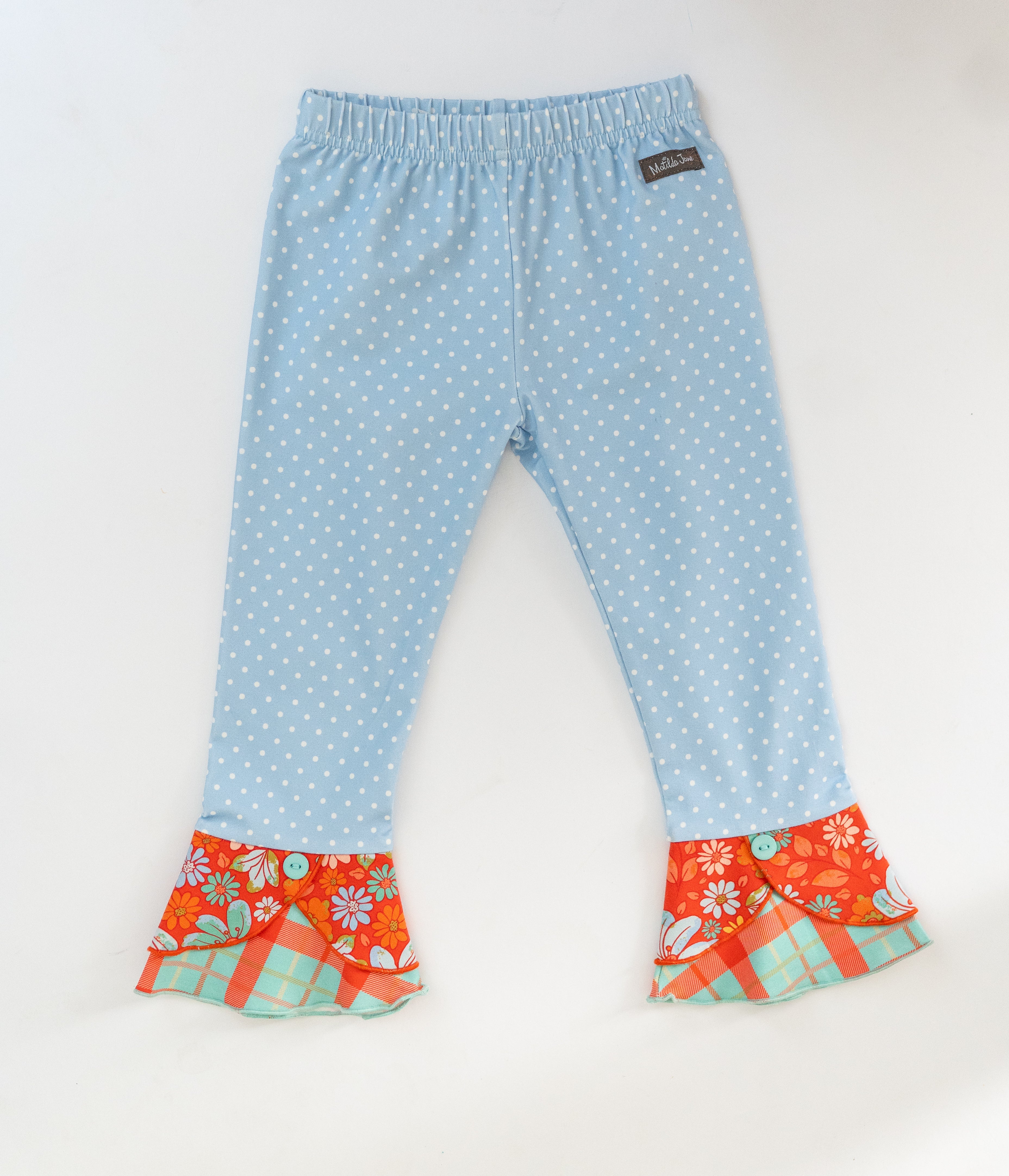 Dough Drop Dots Scrappy Leggings (Pre-Order)