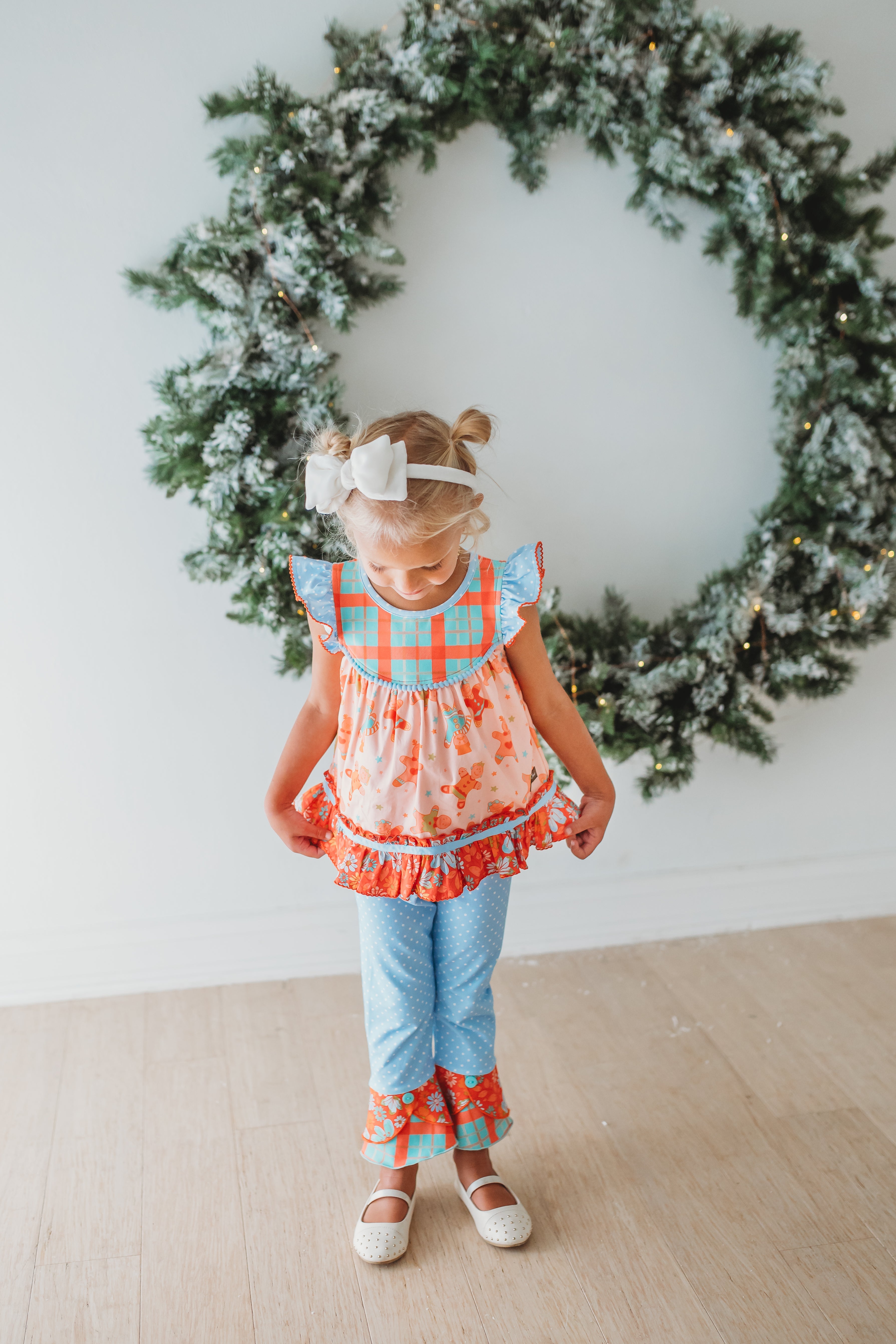 Dough Drop Dots Scrappy Leggings (Pre-Order)