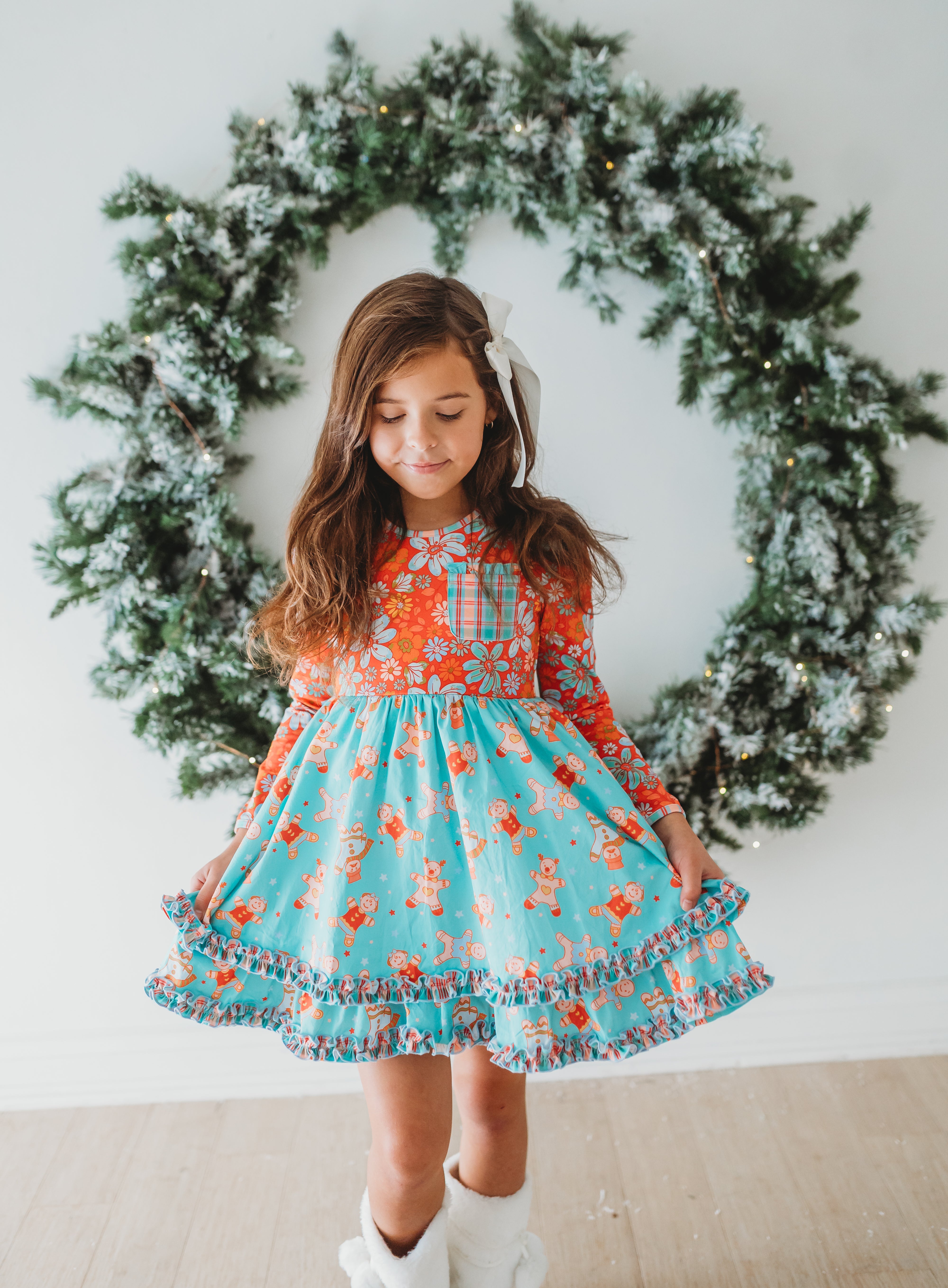 Not So Cookie Cutter Ruffle Dress (Pre-Order)