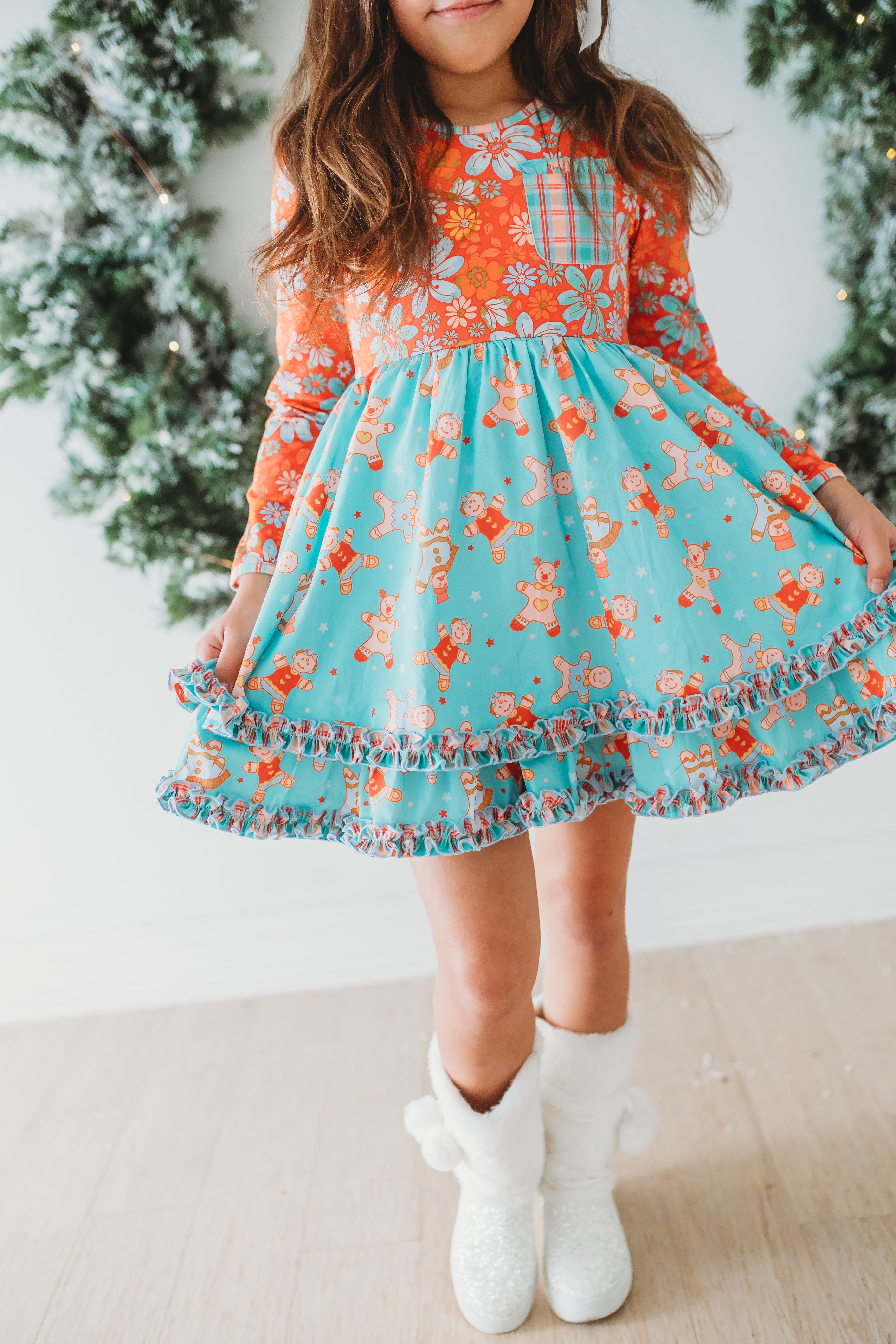 Not So Cookie Cutter Ruffle Dress (Pre-Order)