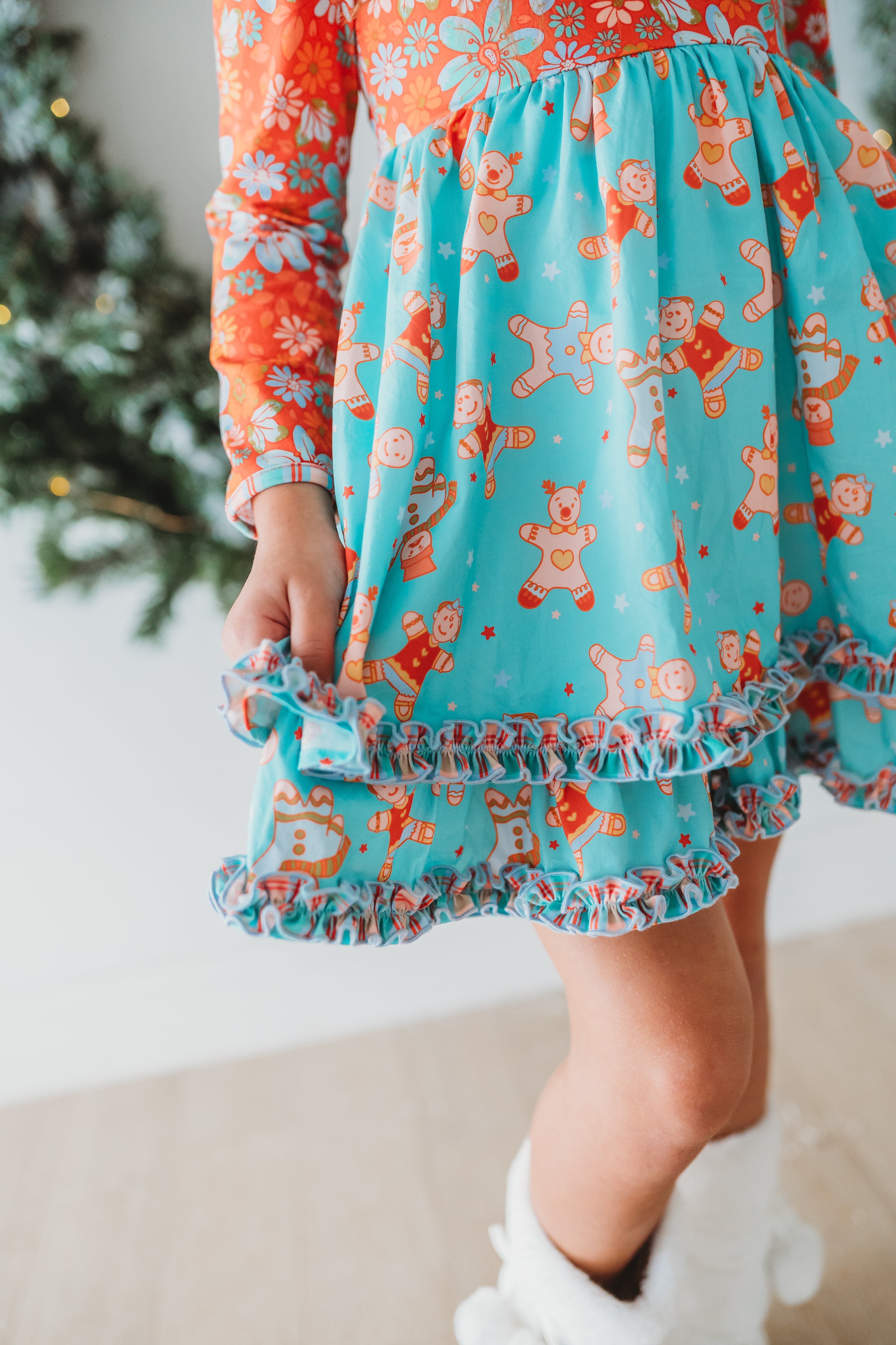 Not So Cookie Cutter Ruffle Dress (Pre-Order)