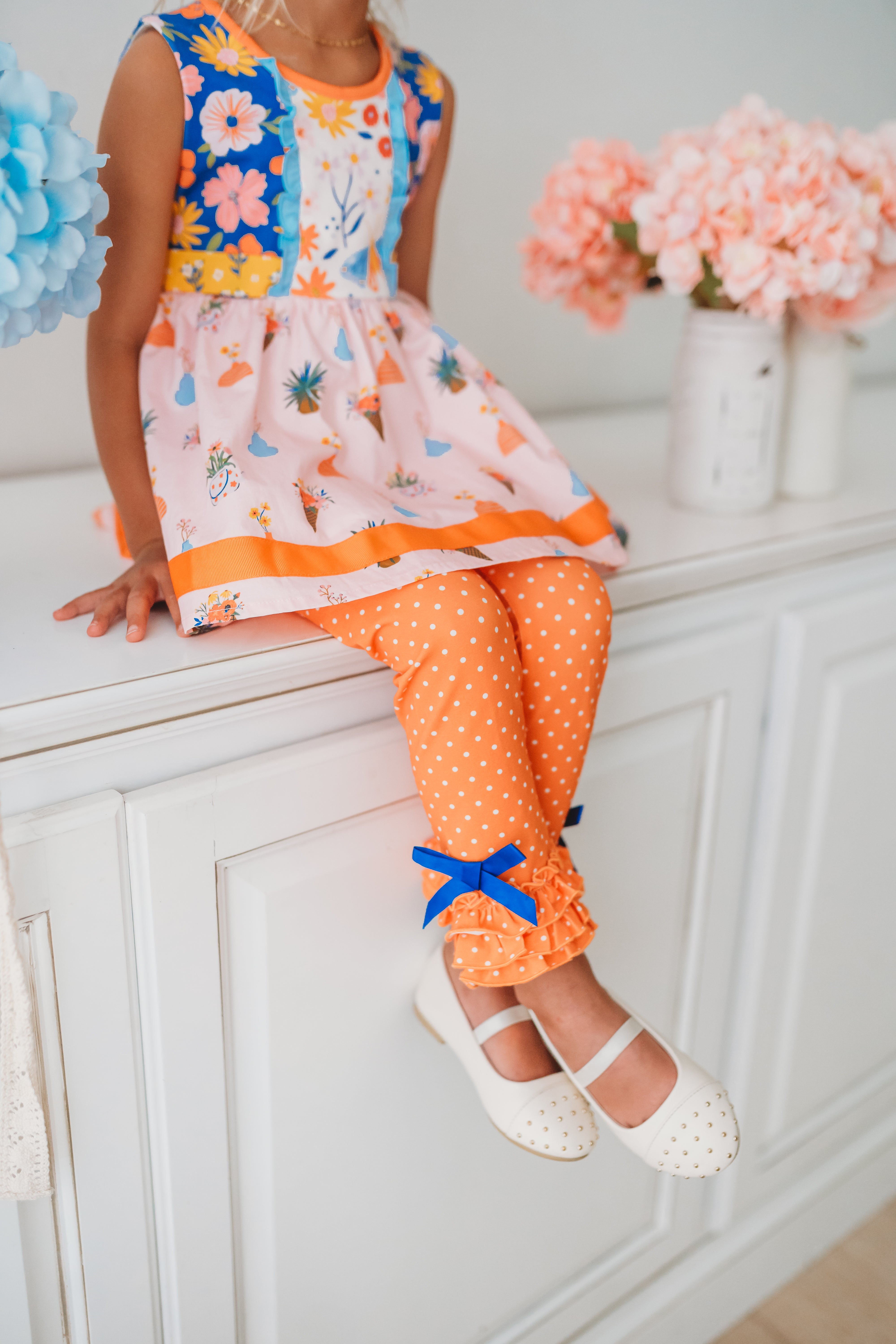 Spot The Giggles Ruffle Leggings (Pre-Order)