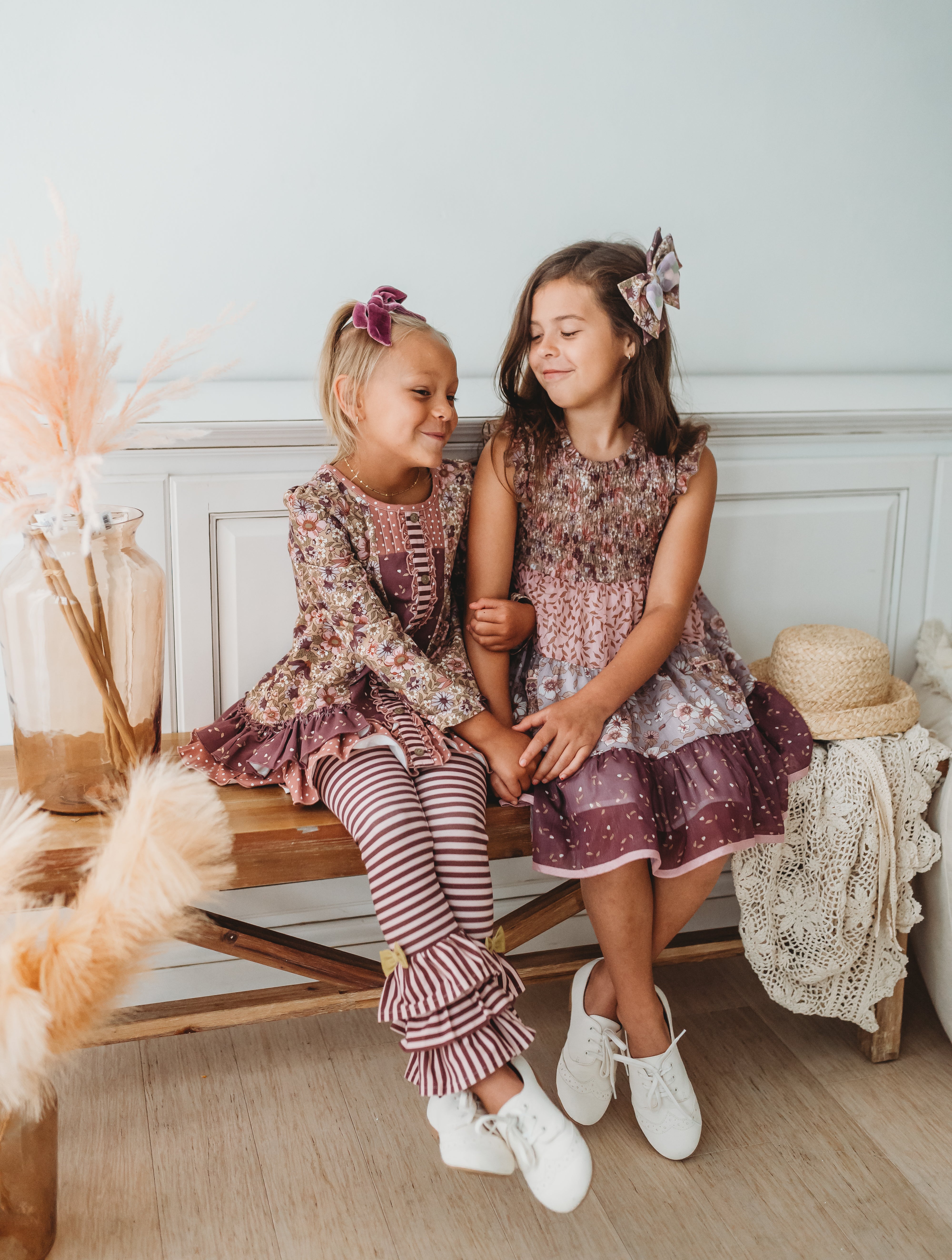 Mulberry Mischief Shimmer Dress (Pre-Order)