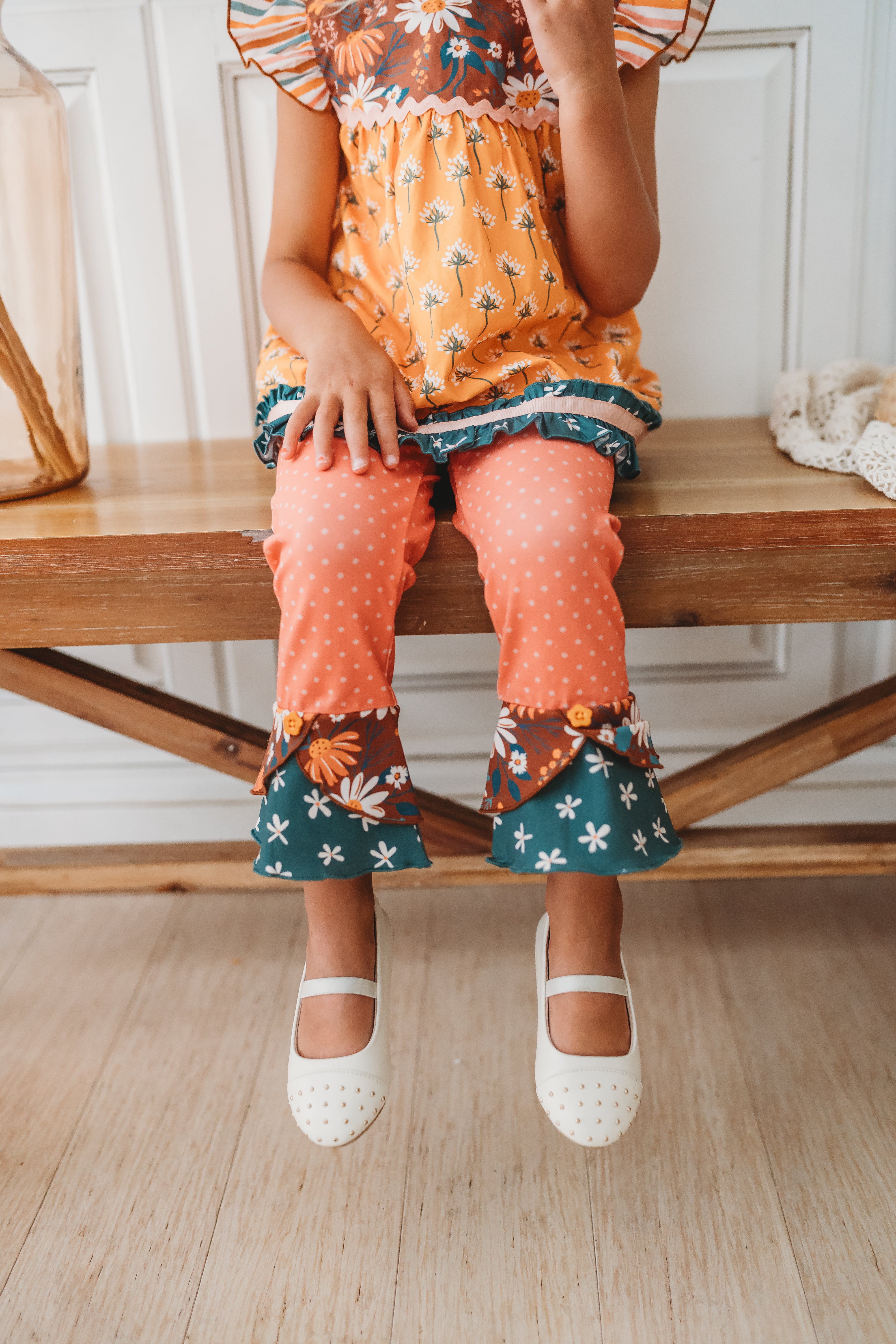 Syrup & Smiles Scrappy Leggings (Pre-Order)