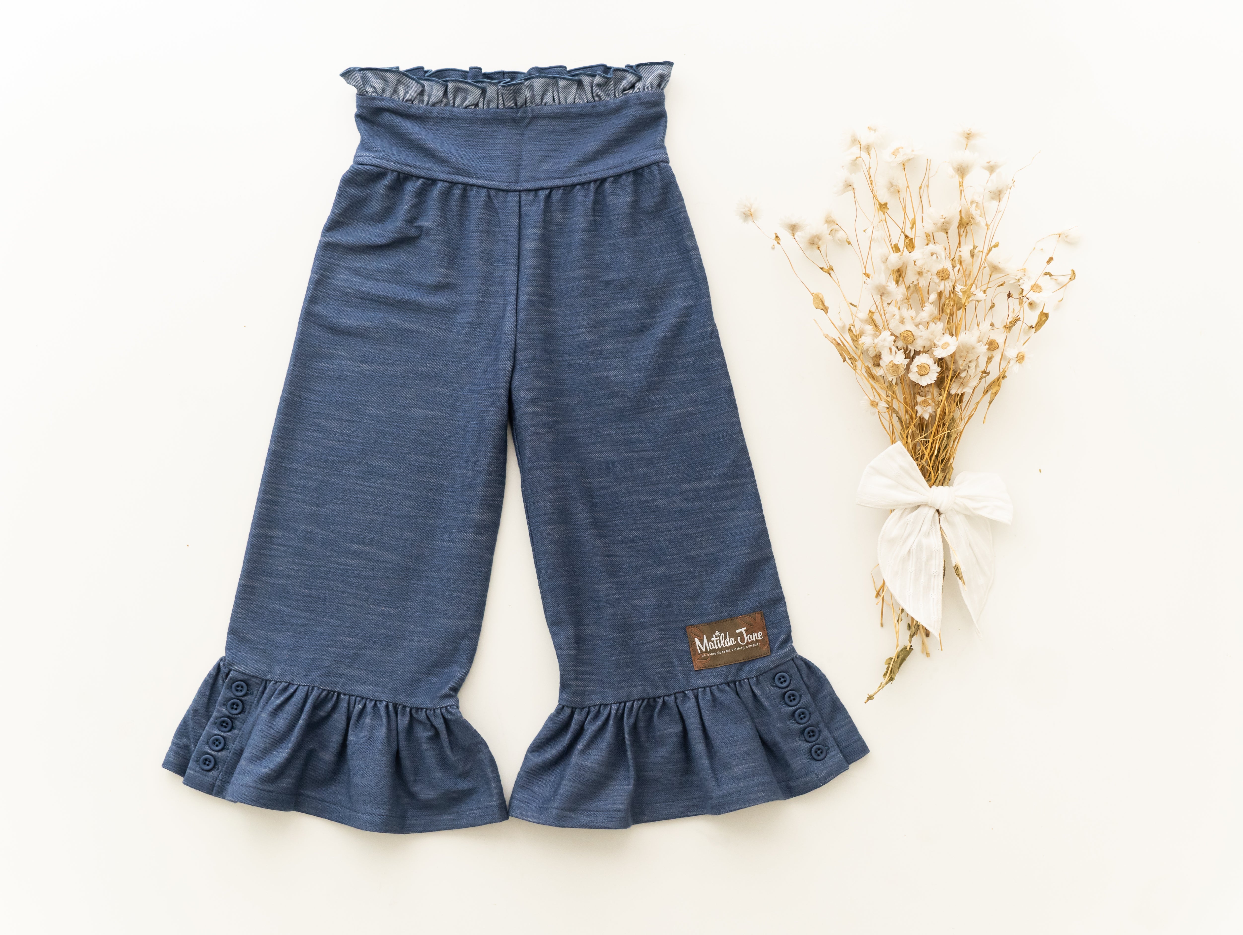 Denim Delight Big Ruffles (Running Small)