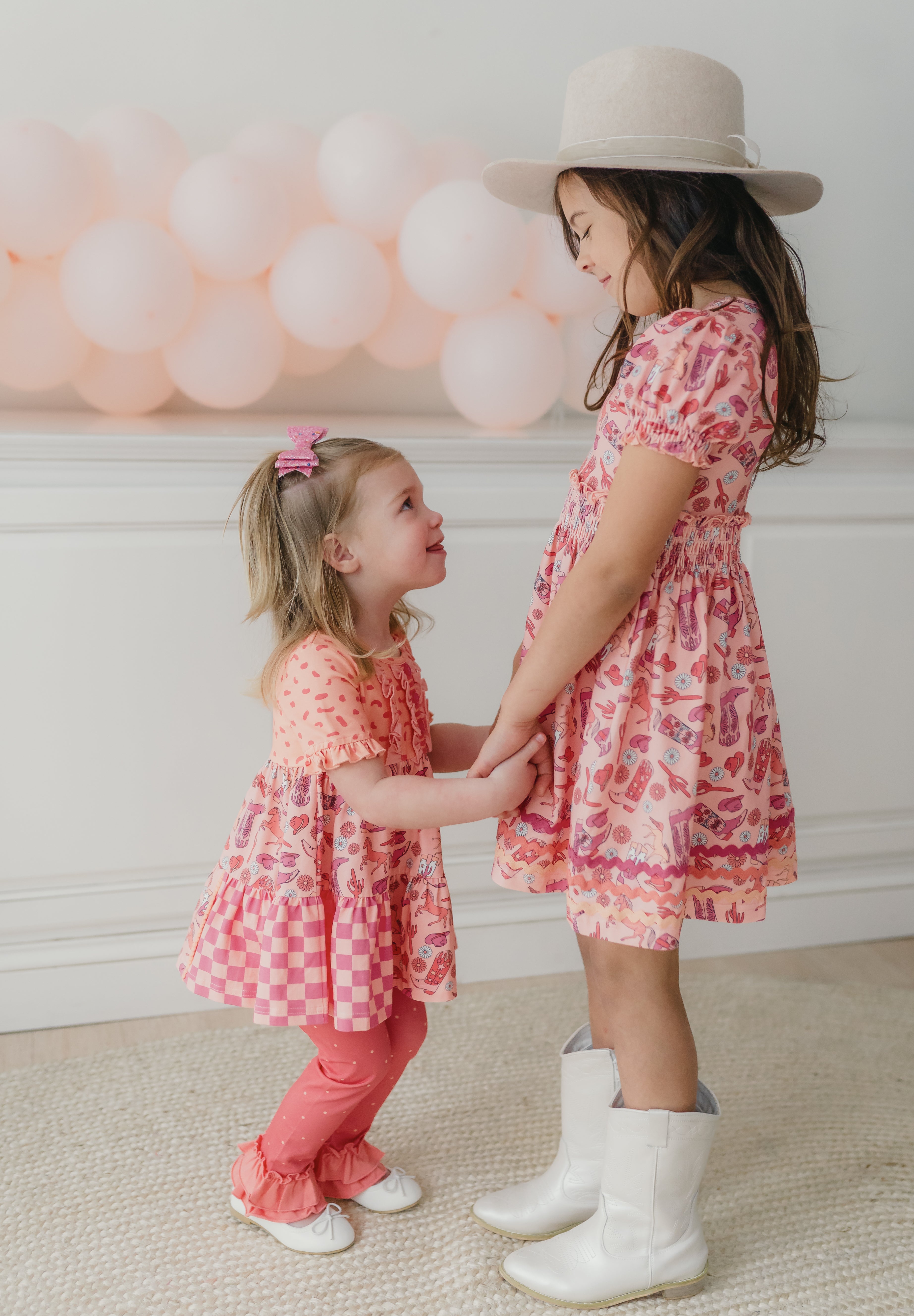 Blushin' Wrangler Ruffle Leggings