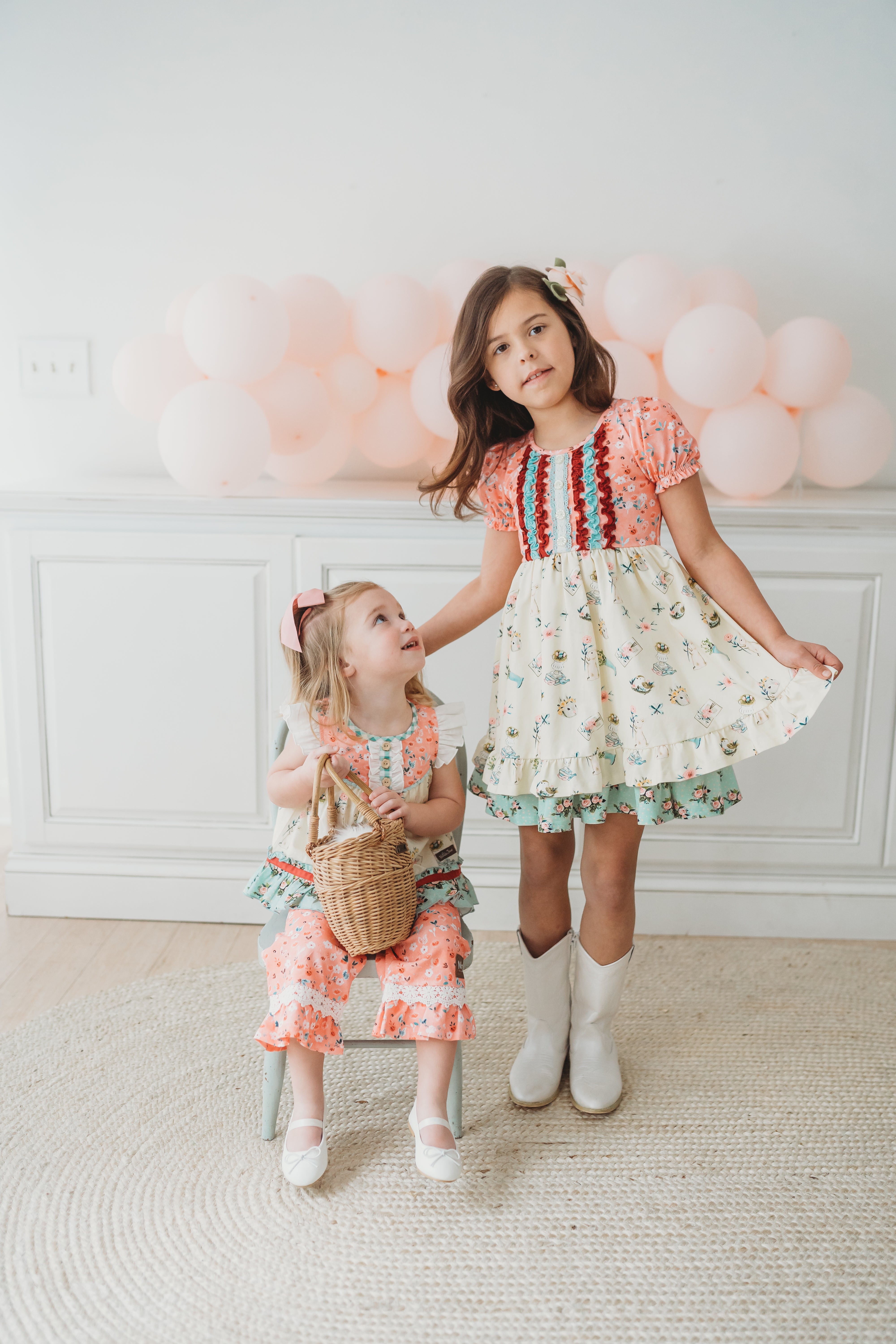 Cottontail Springs Ruffle Tunic