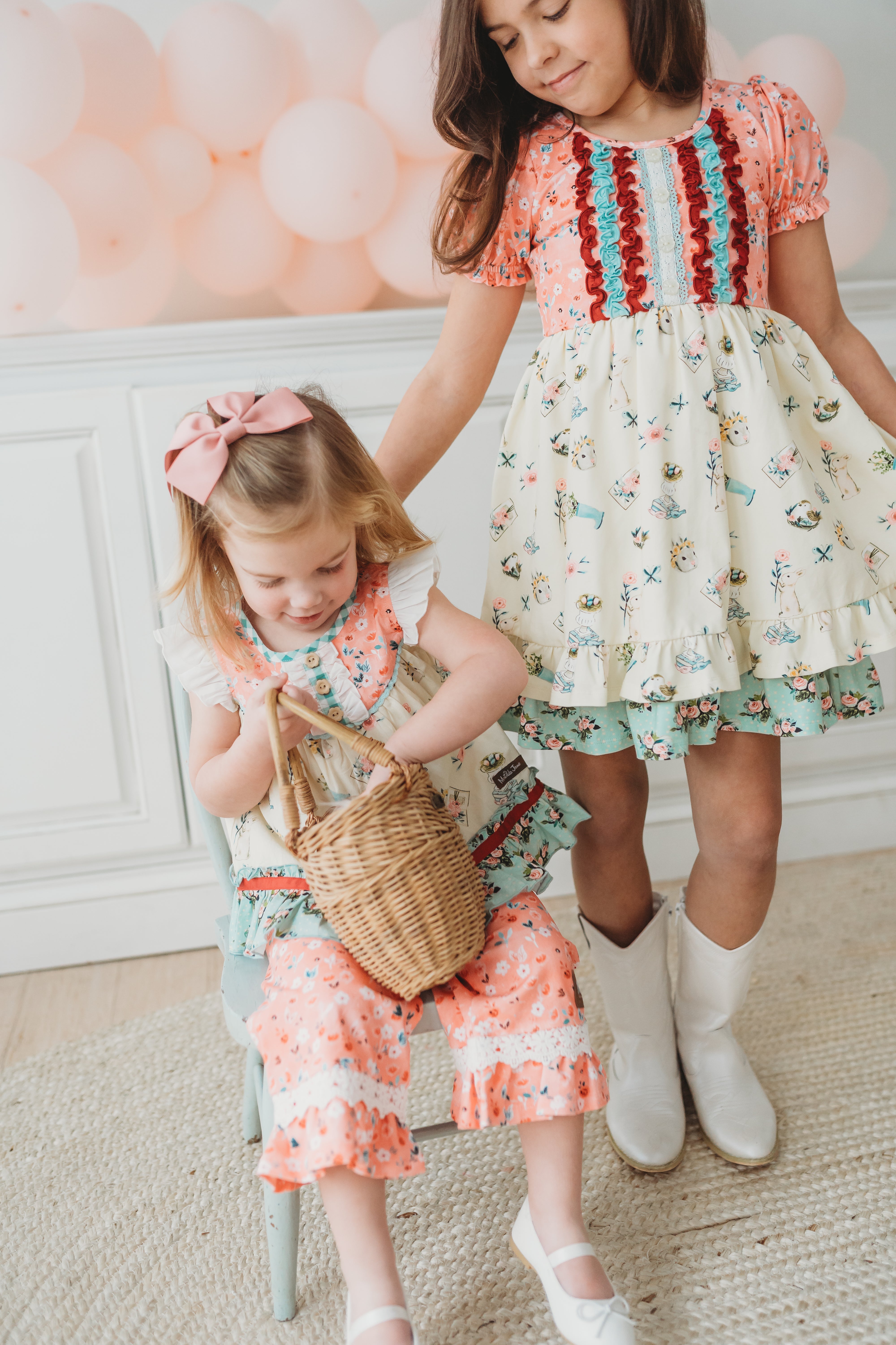 Cottontail Springs Ruffle Tunic