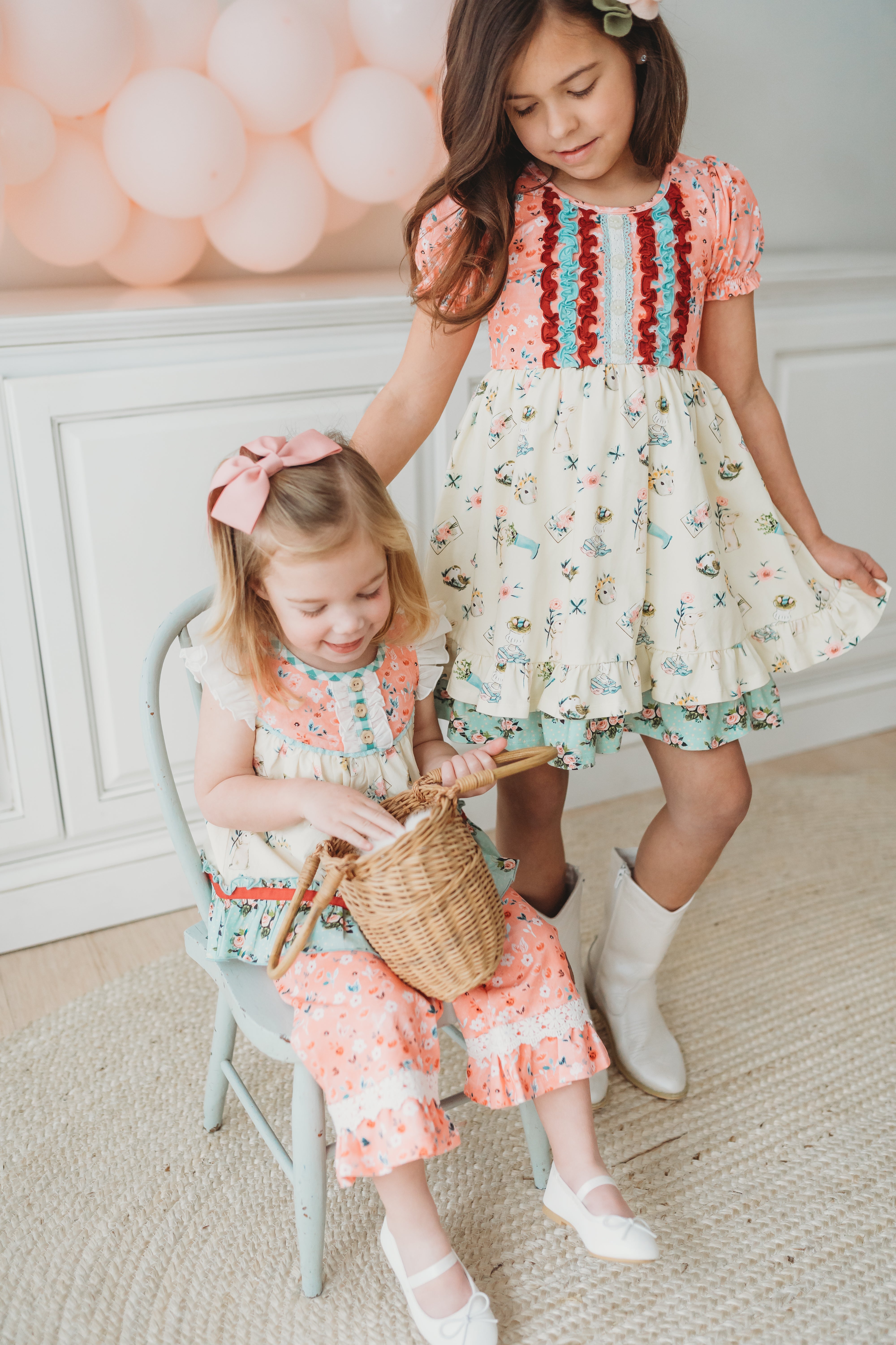 Cottontail Springs Ruffle Tunic