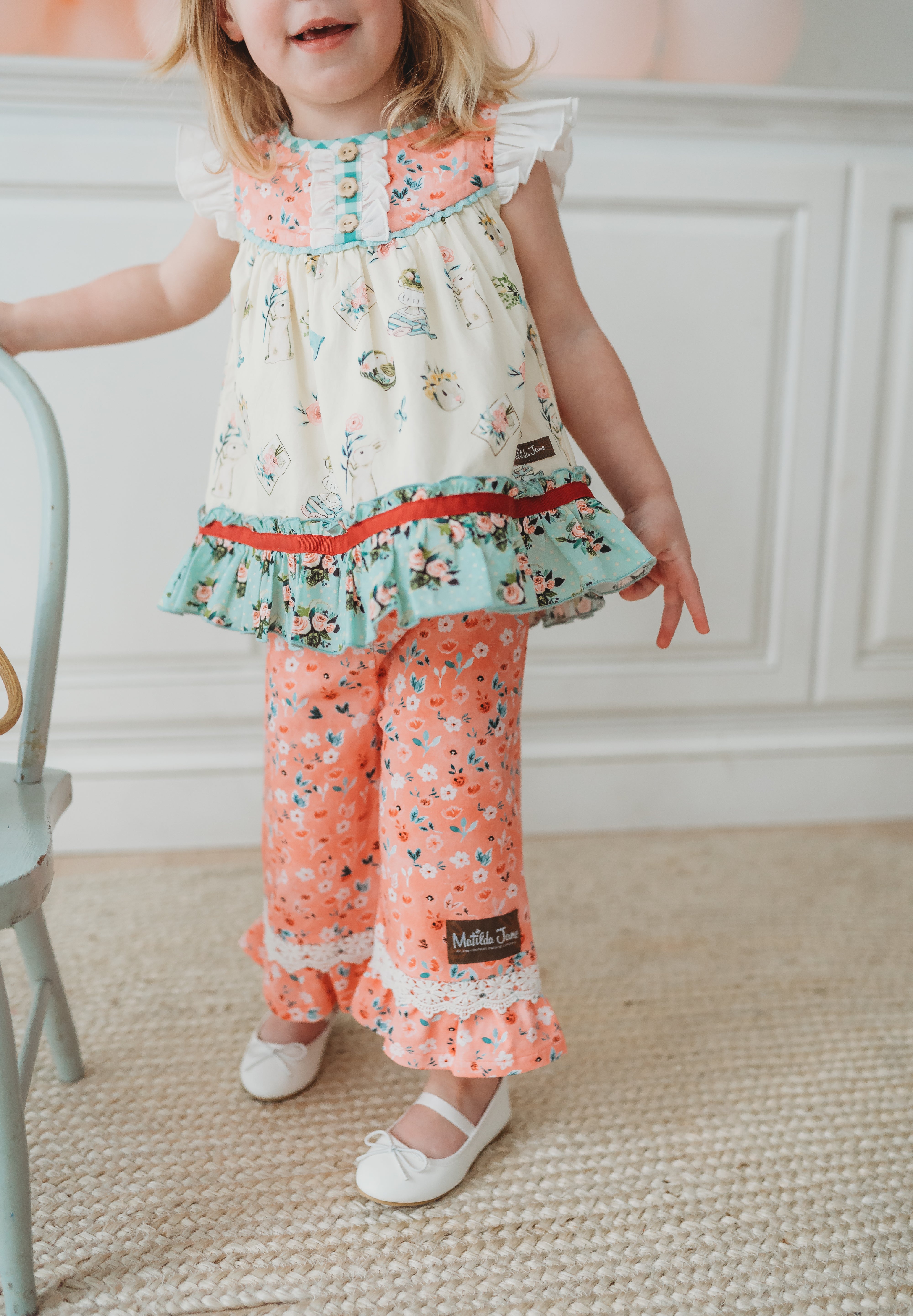 Cottontail Springs Ruffle Tunic