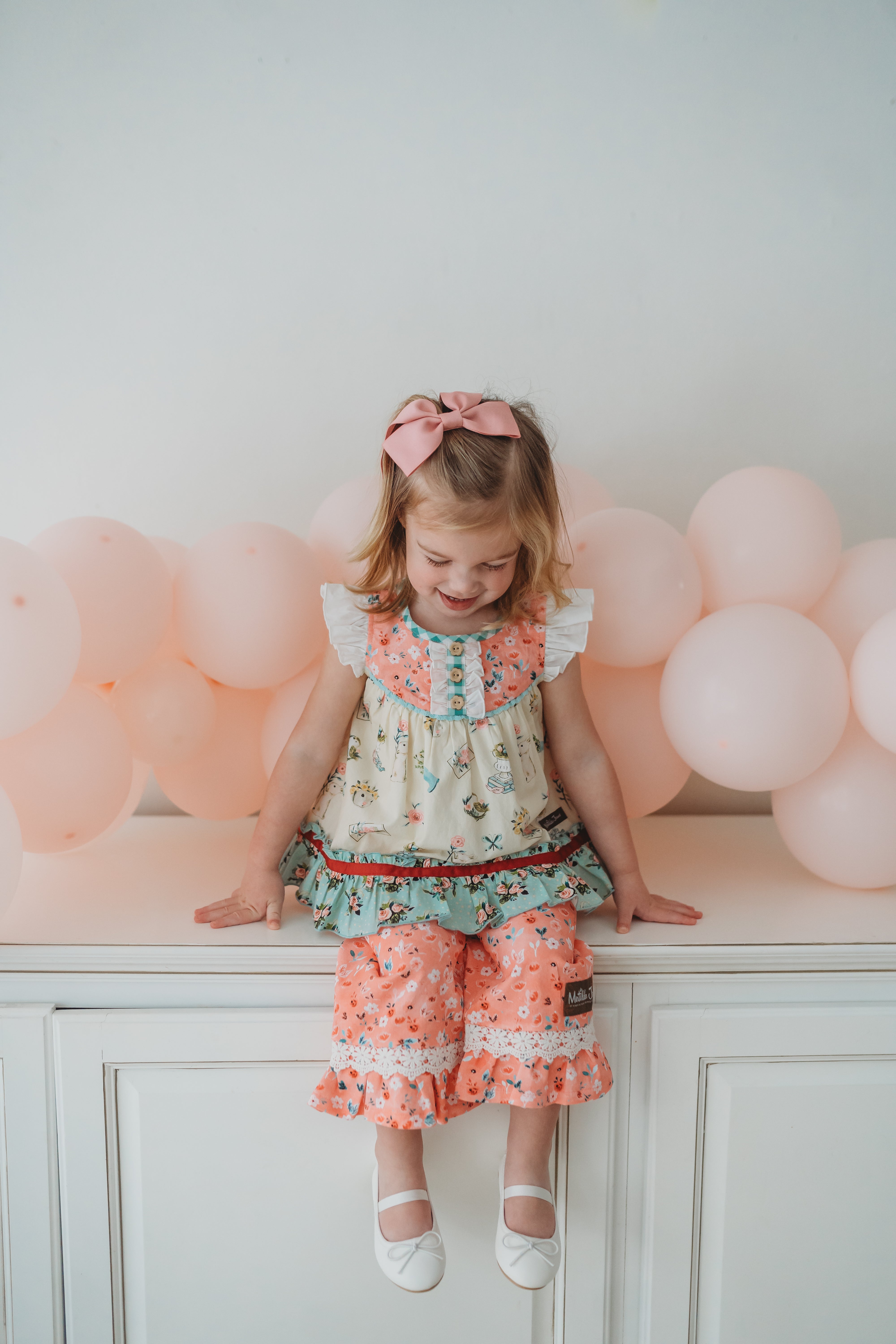 Cottontail Springs Ruffle Tunic