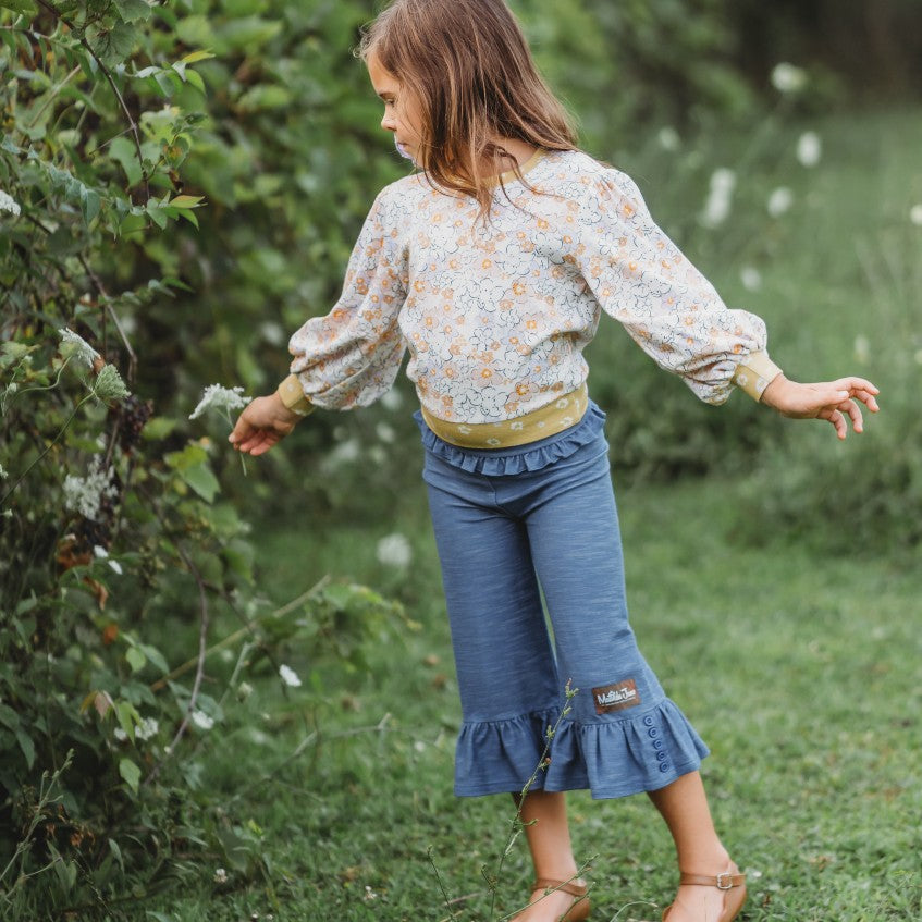 Denim Delight Big Ruffles (Running Small)