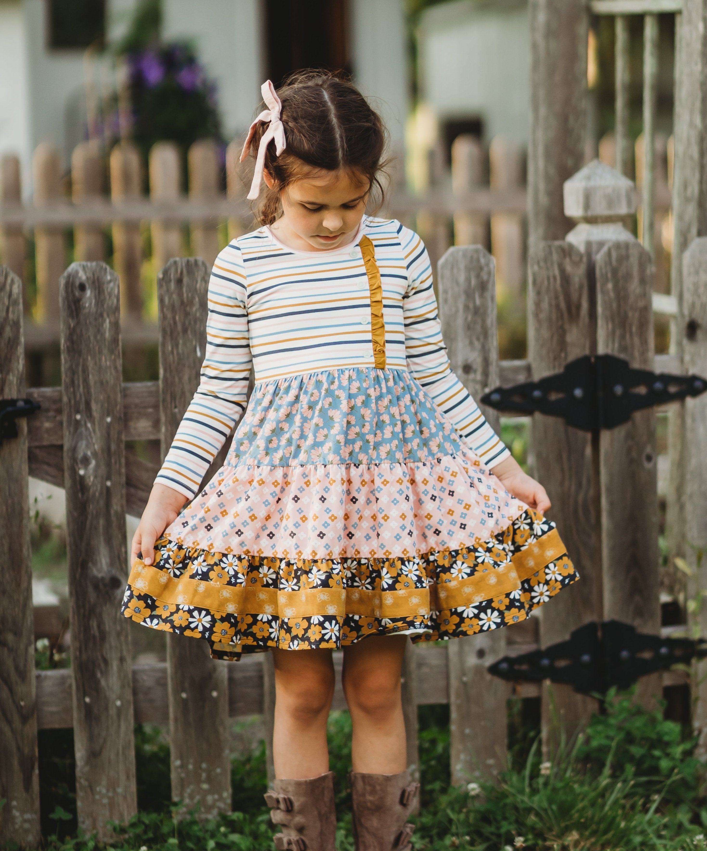Whimsy Woods Ruffle Dress