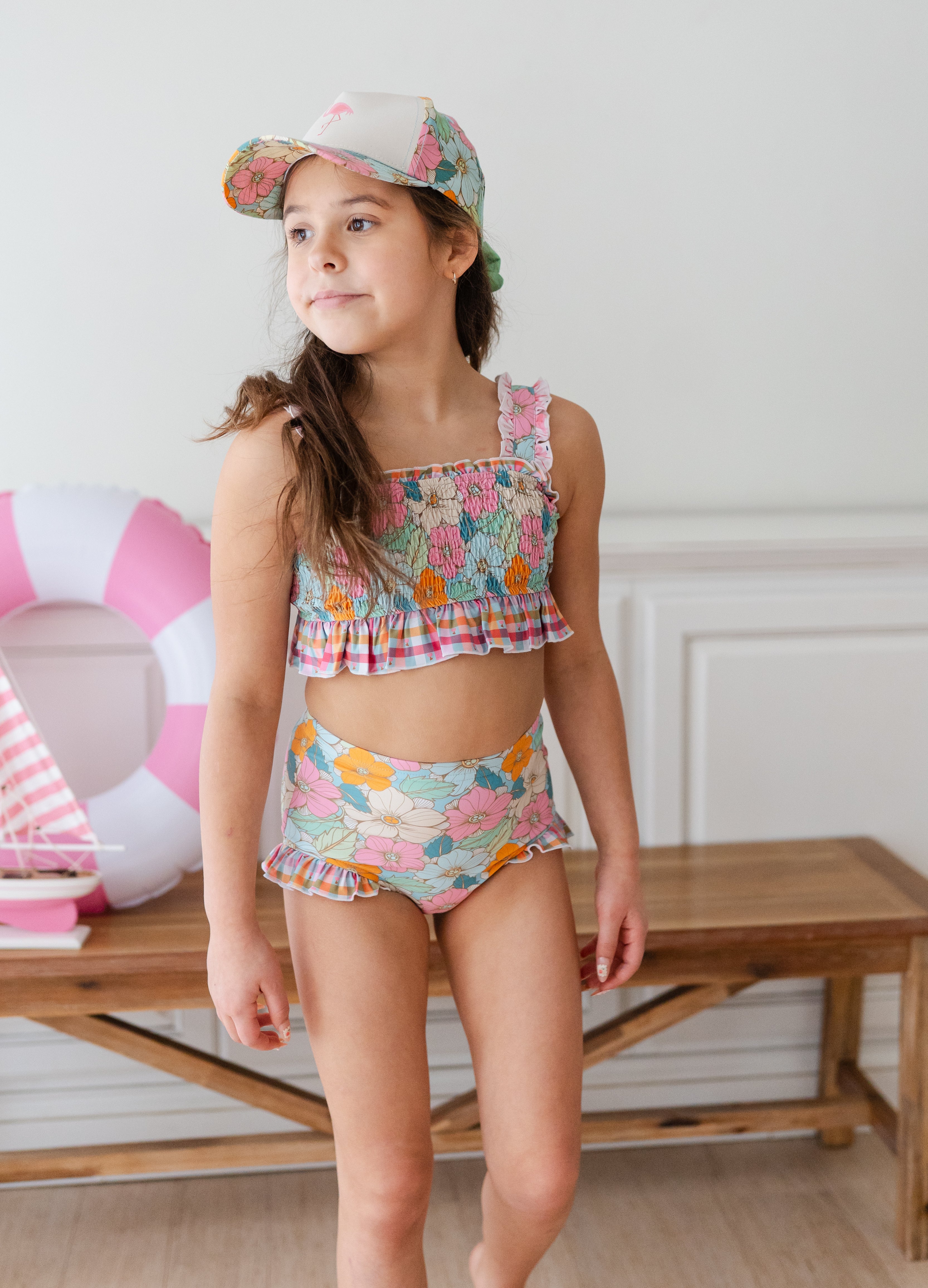 Smocked Swimsuit | Heirloom Meadow (Pre-Order)