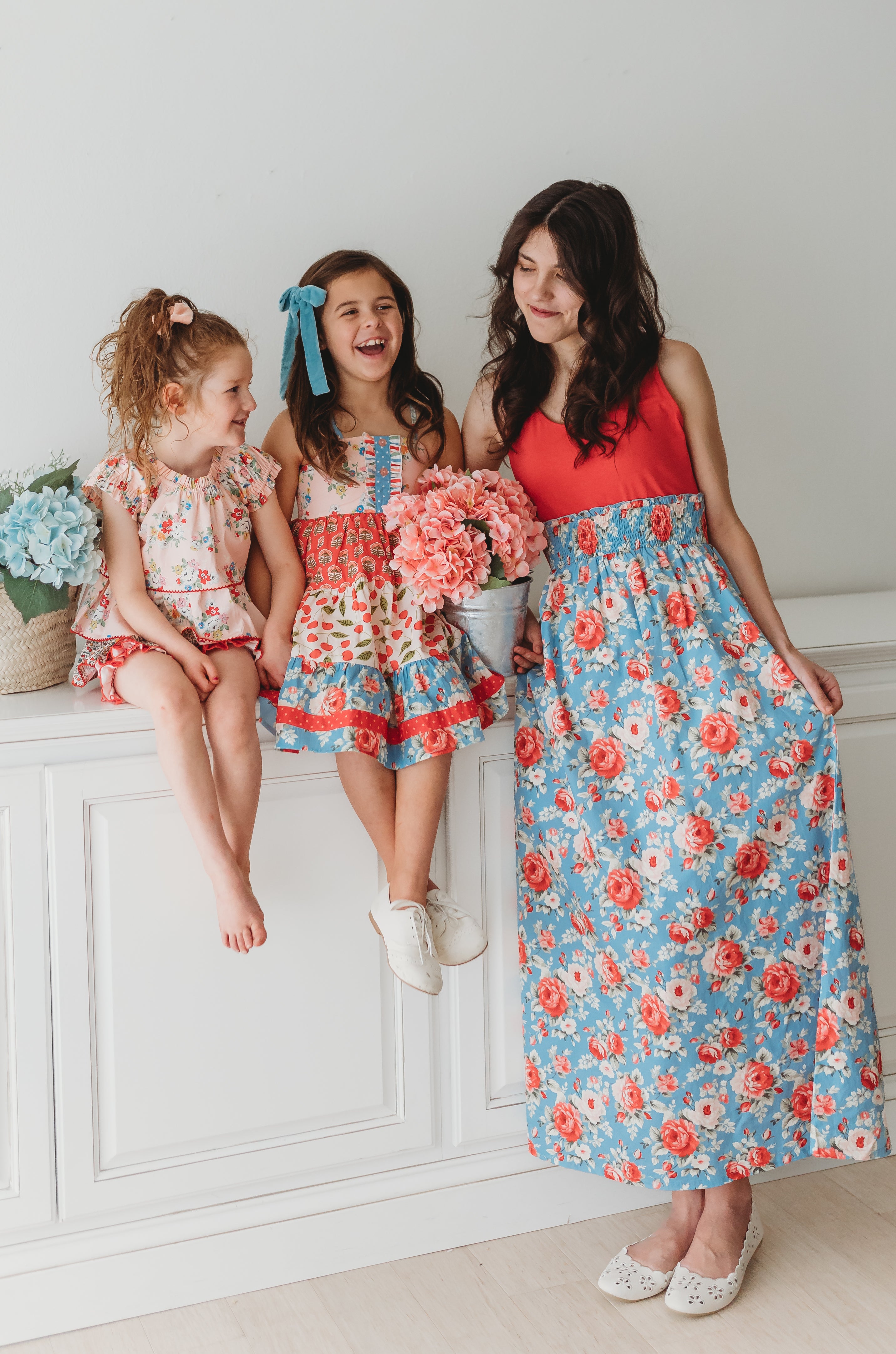 Cherry Glory Panel Dress