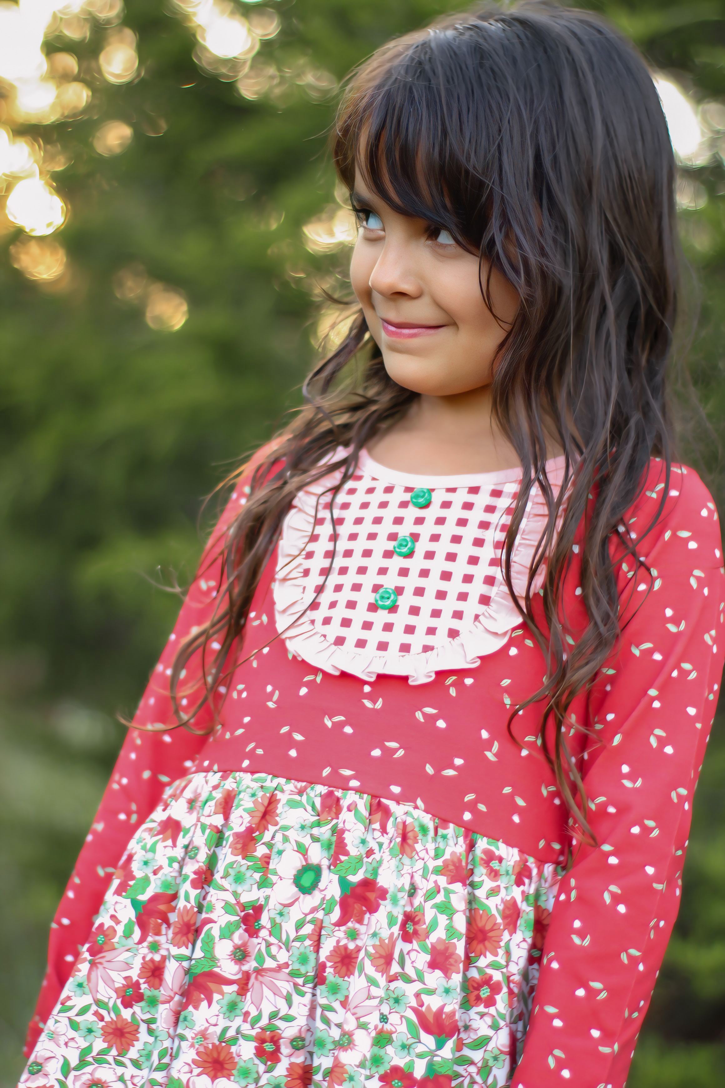 Holiday Heirloom Bib Dress