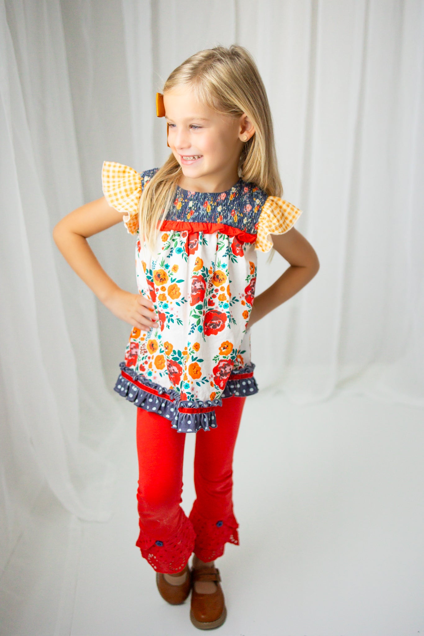 Cozy Hollow Ruffle Leggings (Pre-Order)