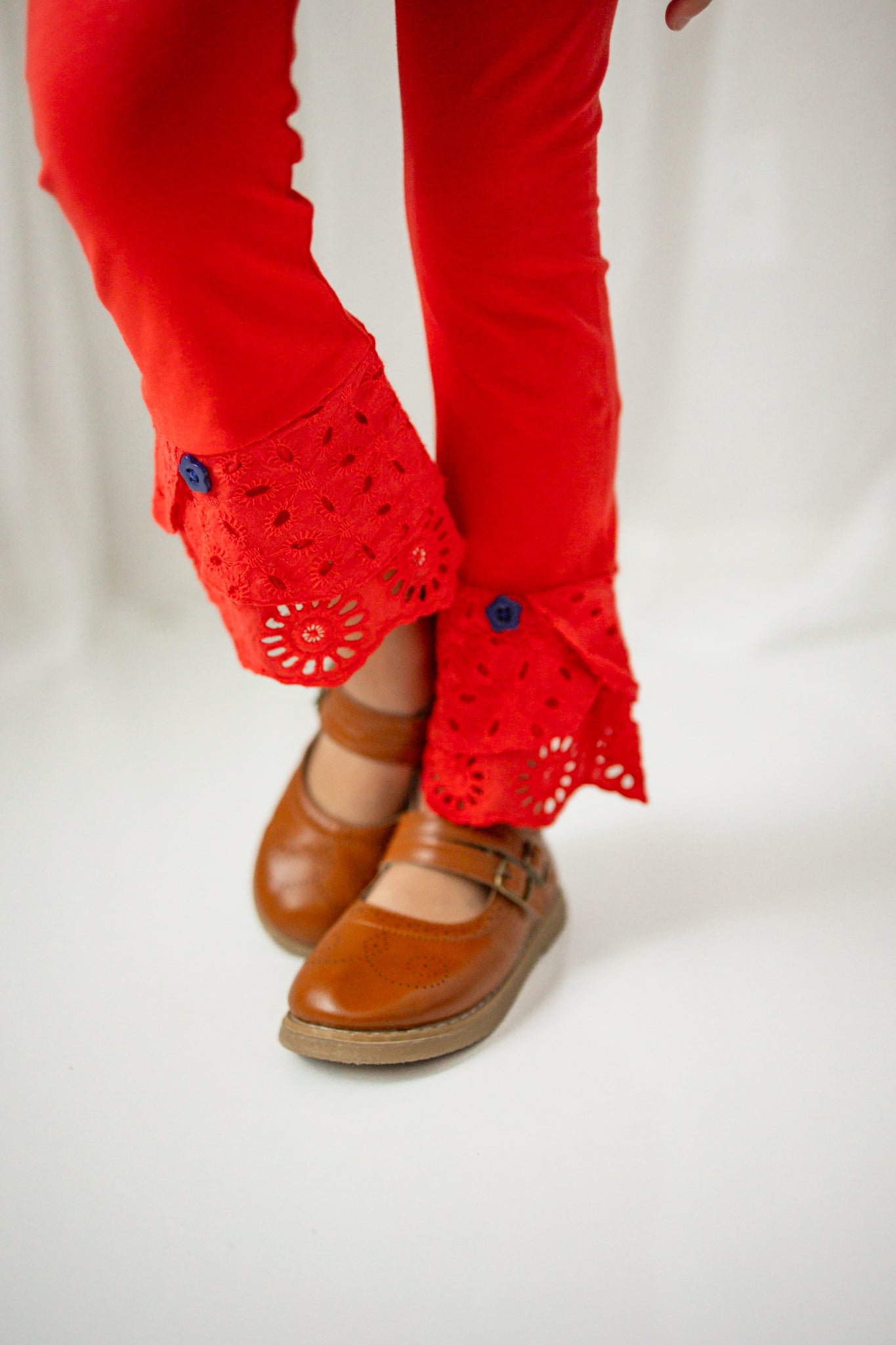 Cozy Hollow Ruffle Leggings (Pre-Order)