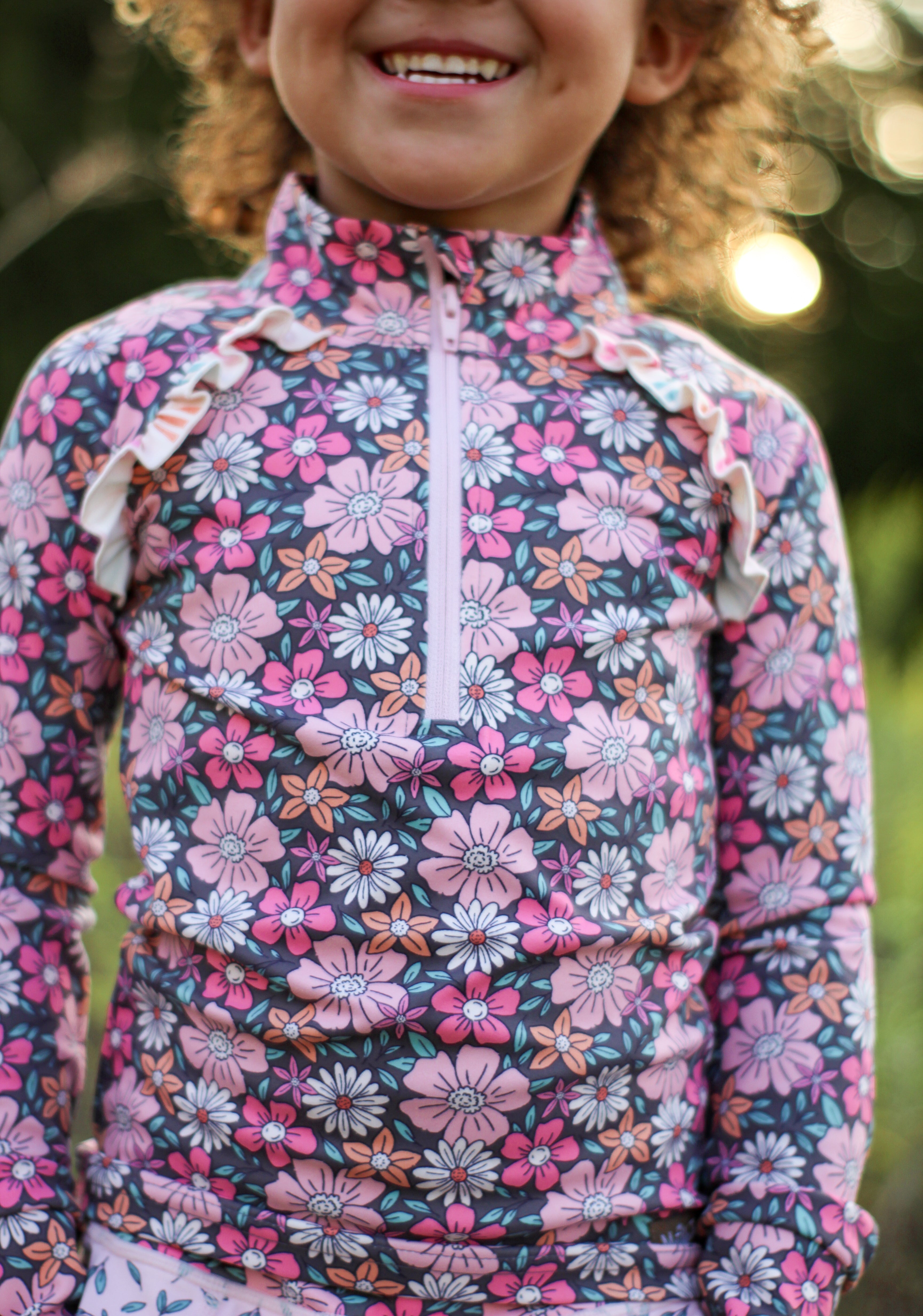 Twilight Blossom Active Pullover
