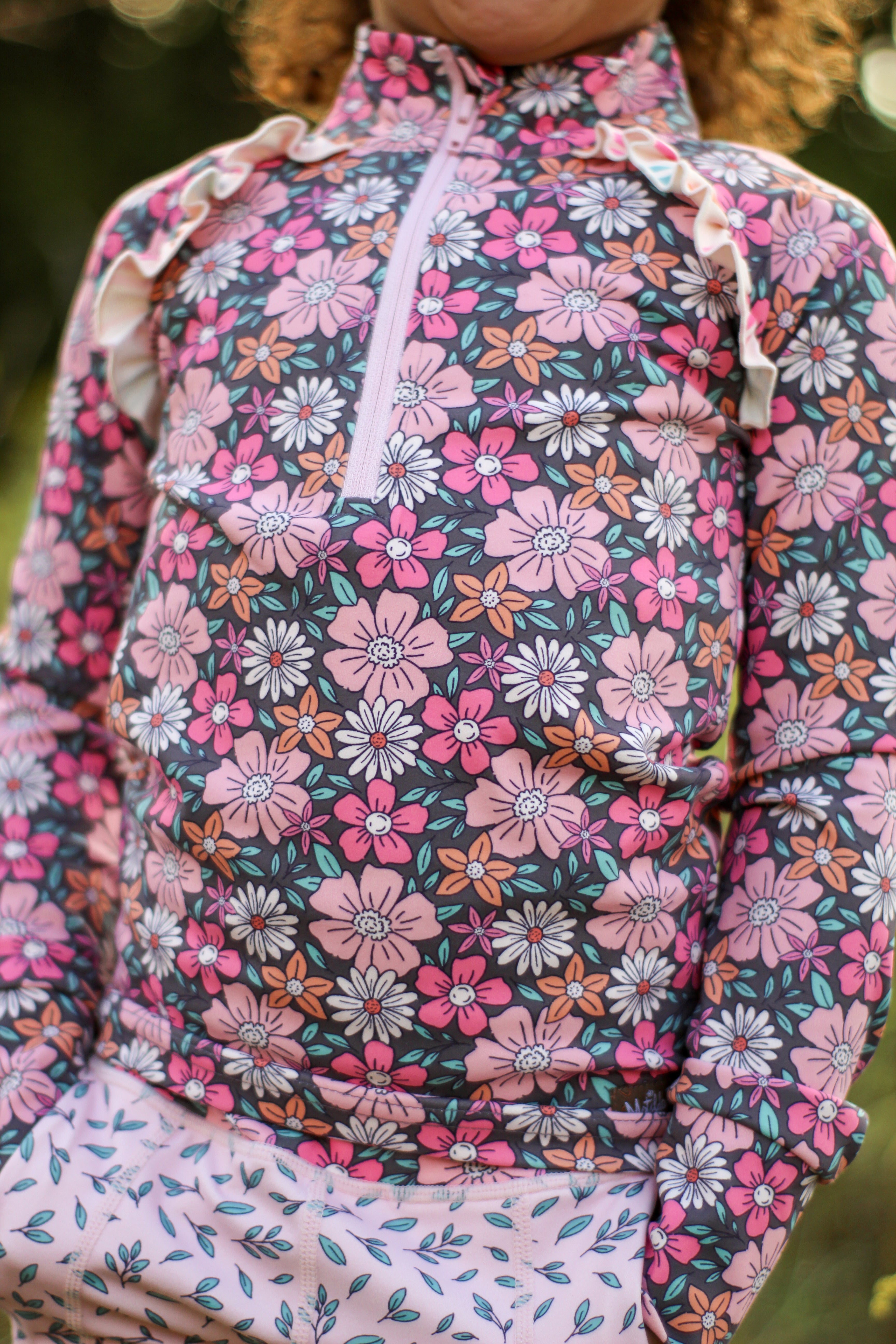 Twilight Blossom Active Pullover