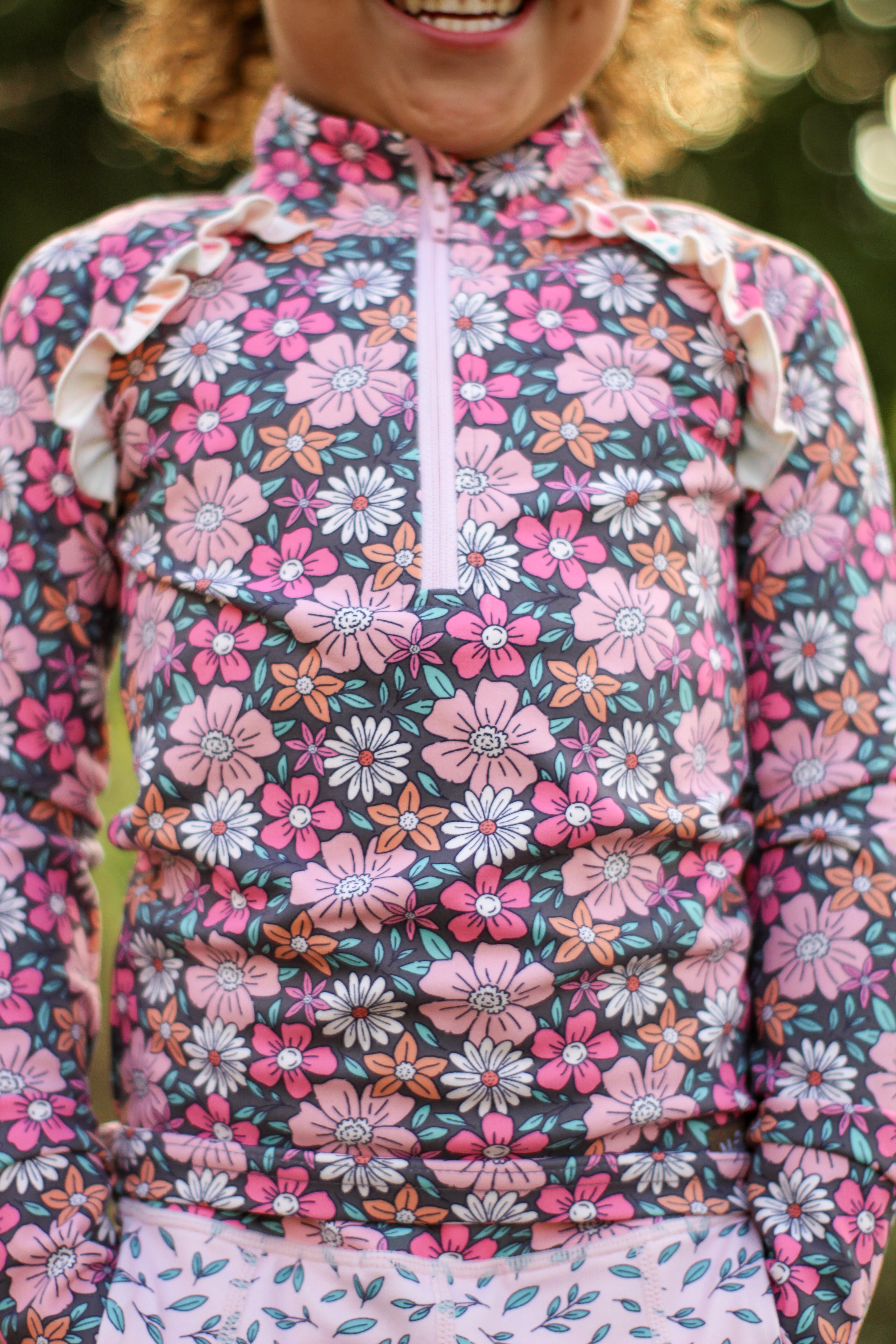 Twilight Blossom Active Pullover