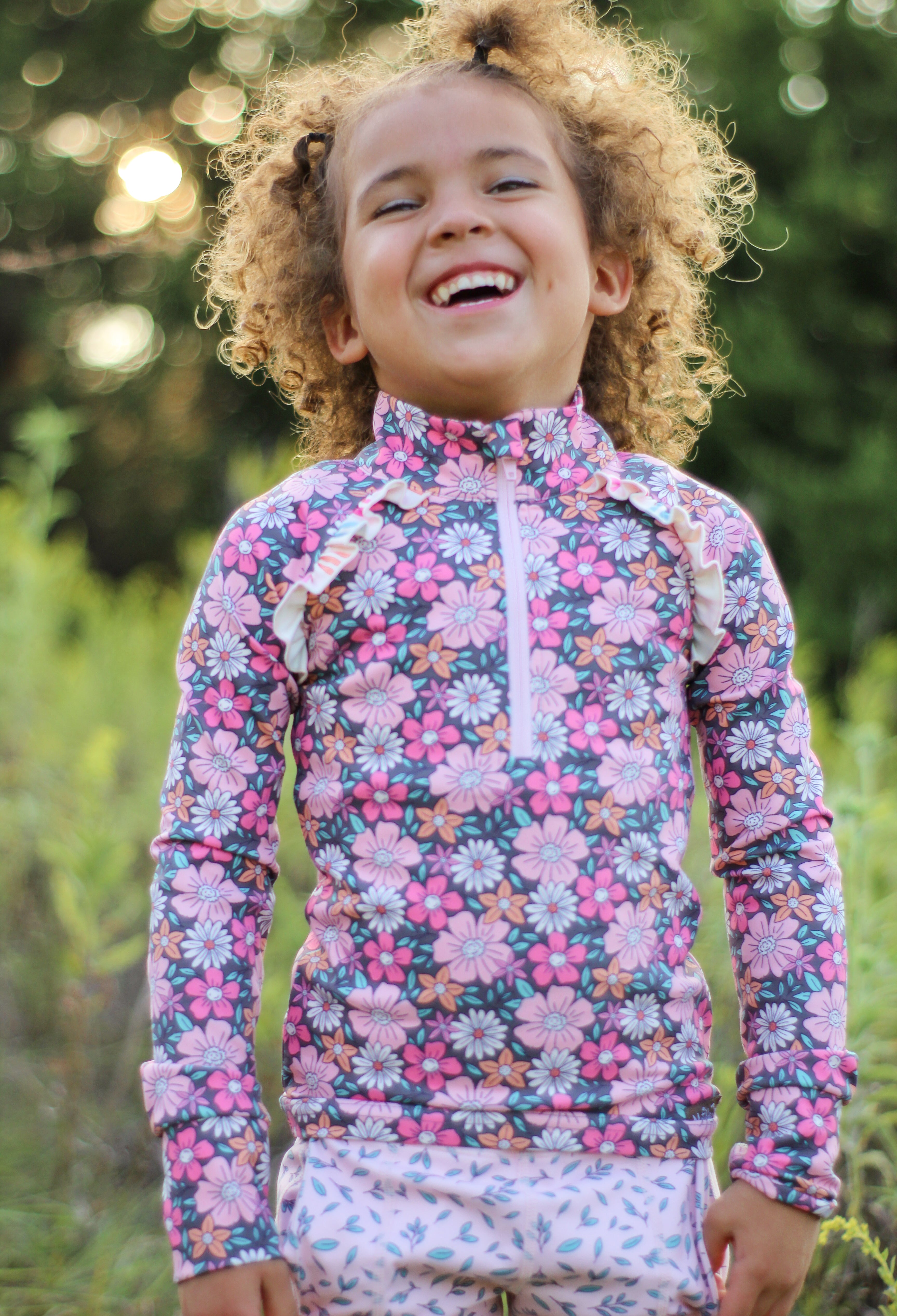 Twilight Blossom Active Pullover