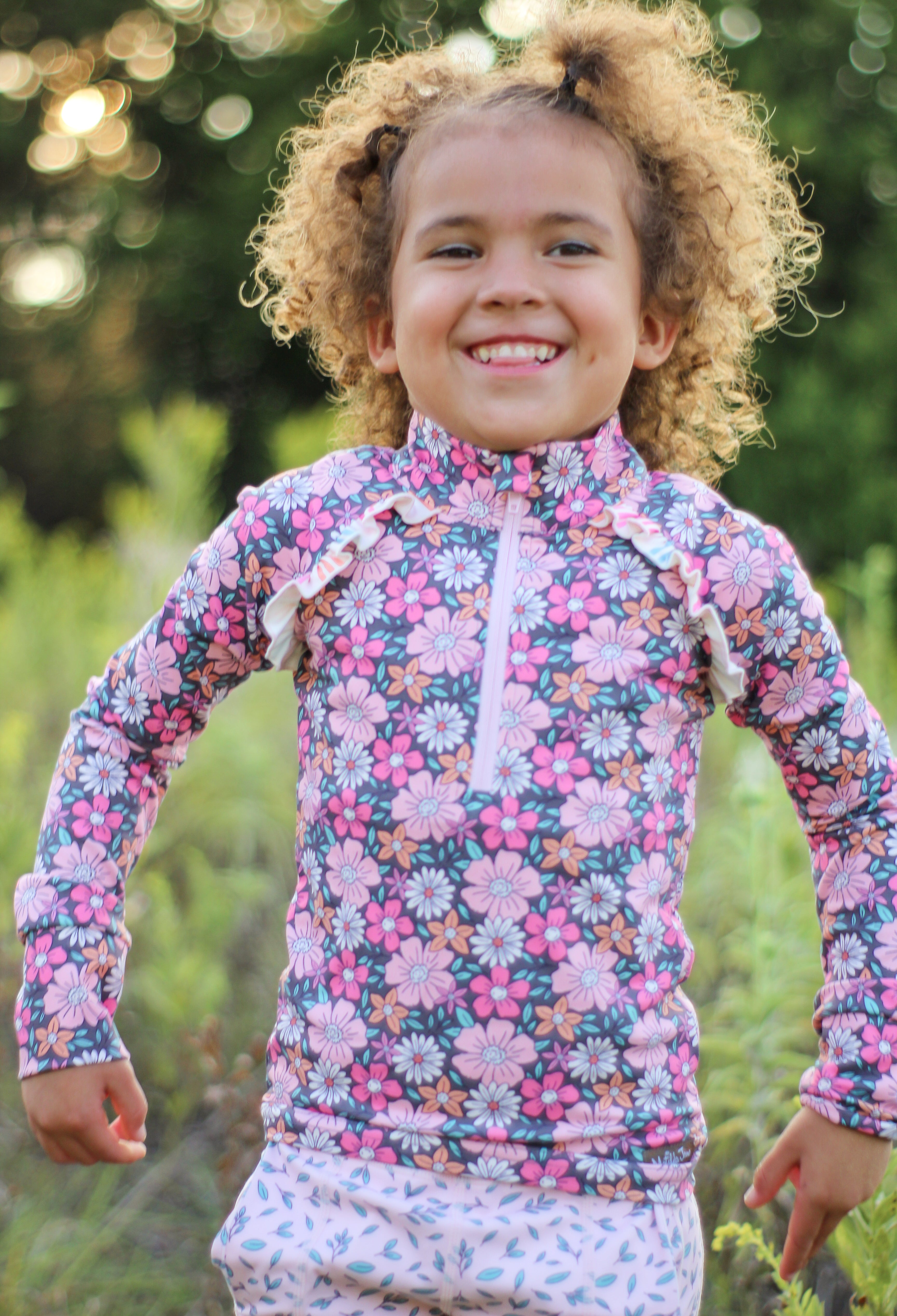 Twilight Blossom Active Pullover