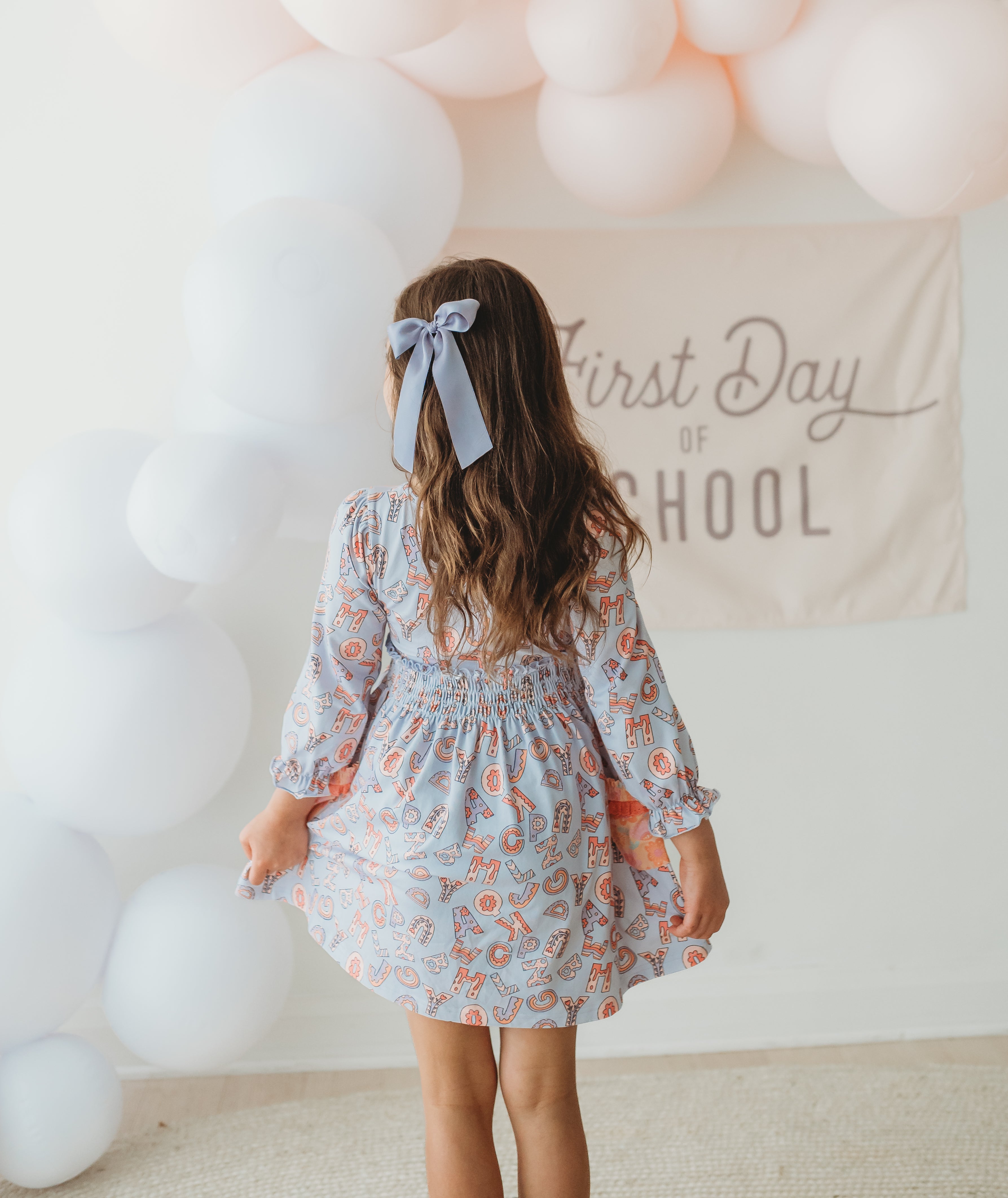 Alphabet Parade Lap Dress (Pre-Order)