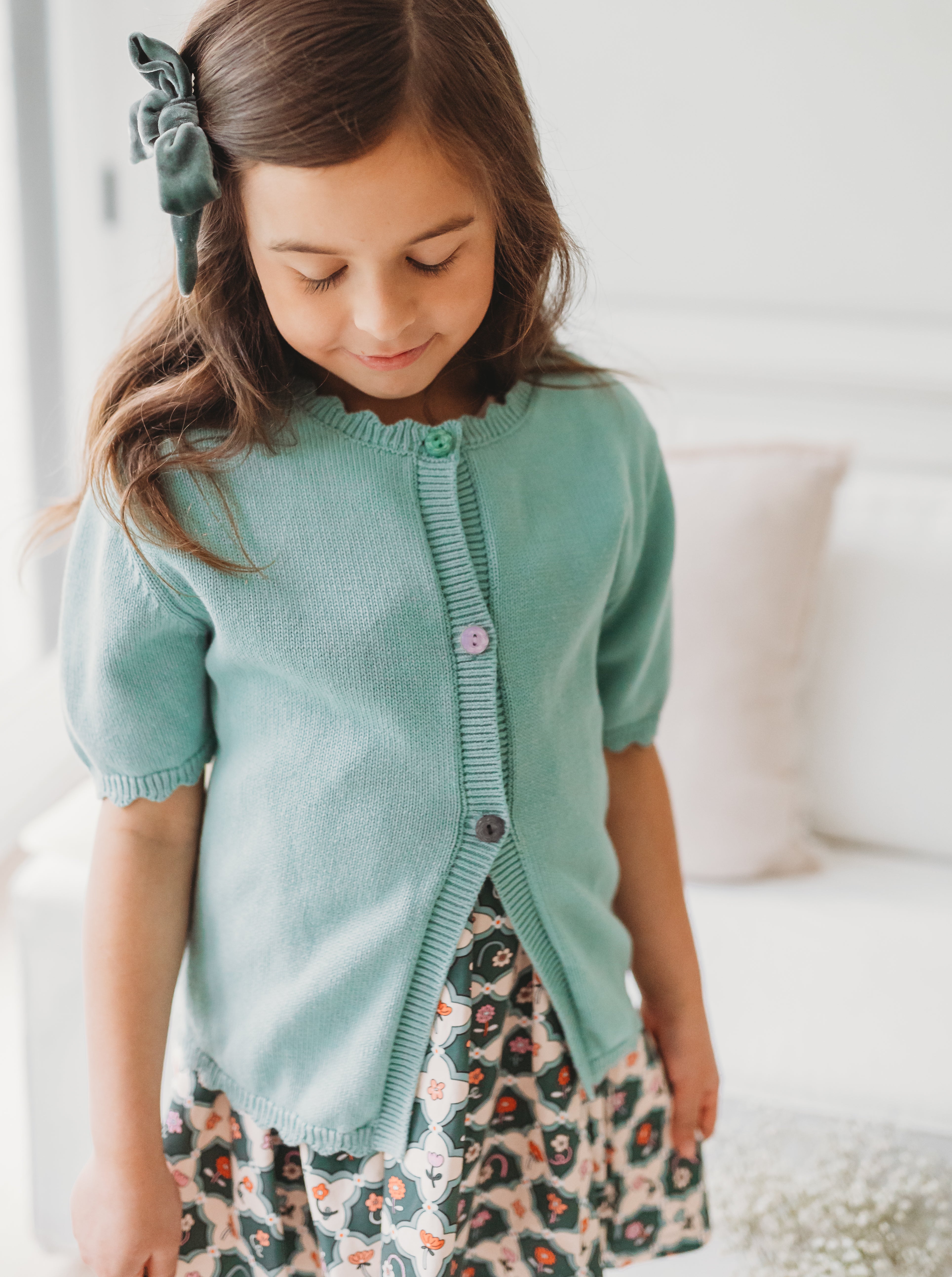 Minty Sprout Cardigan (Pre-Order)